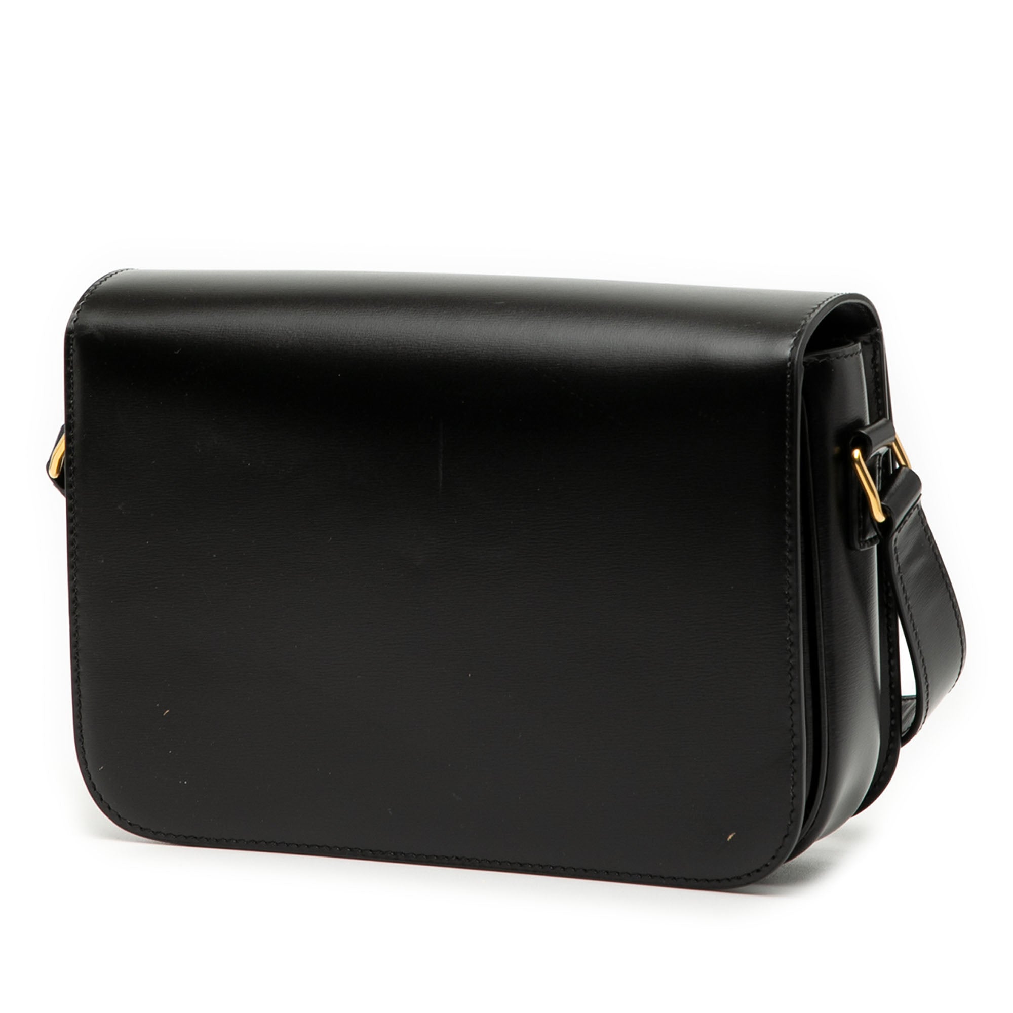 Celine Classique Shiny Calfskin Triomphe Crossbody - image 2