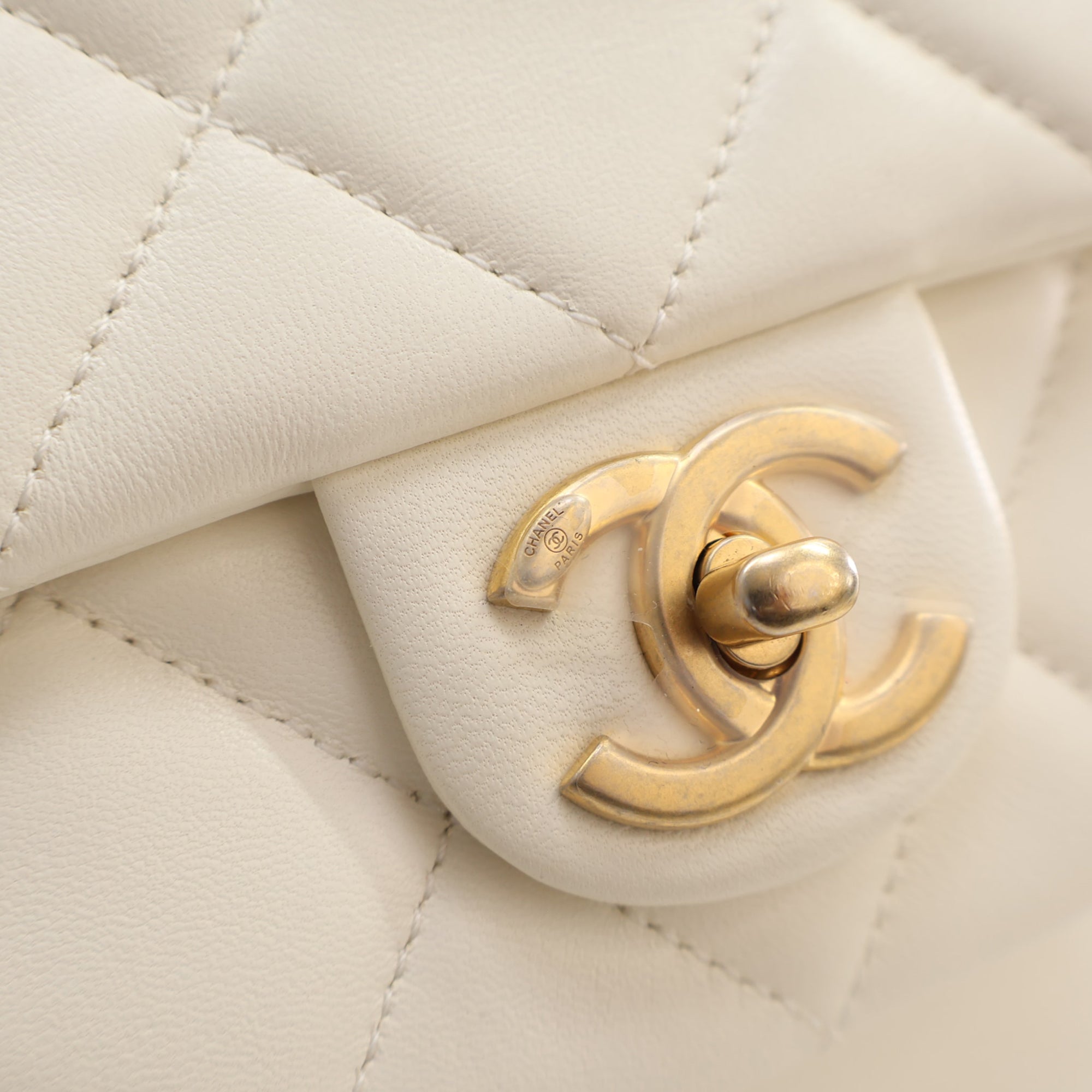 Chanel Mini Quilted Lambskin Pearl My Perfect Single Flap - image 10