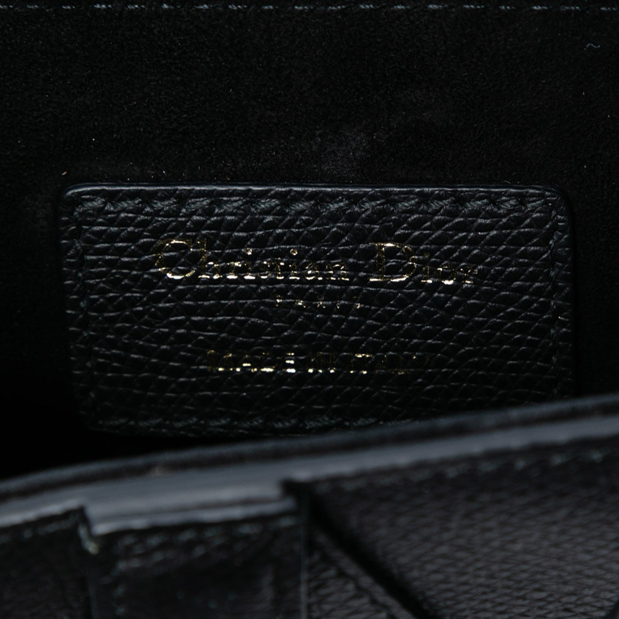 Dior Micro Goatskin Saddle Bag - image 5