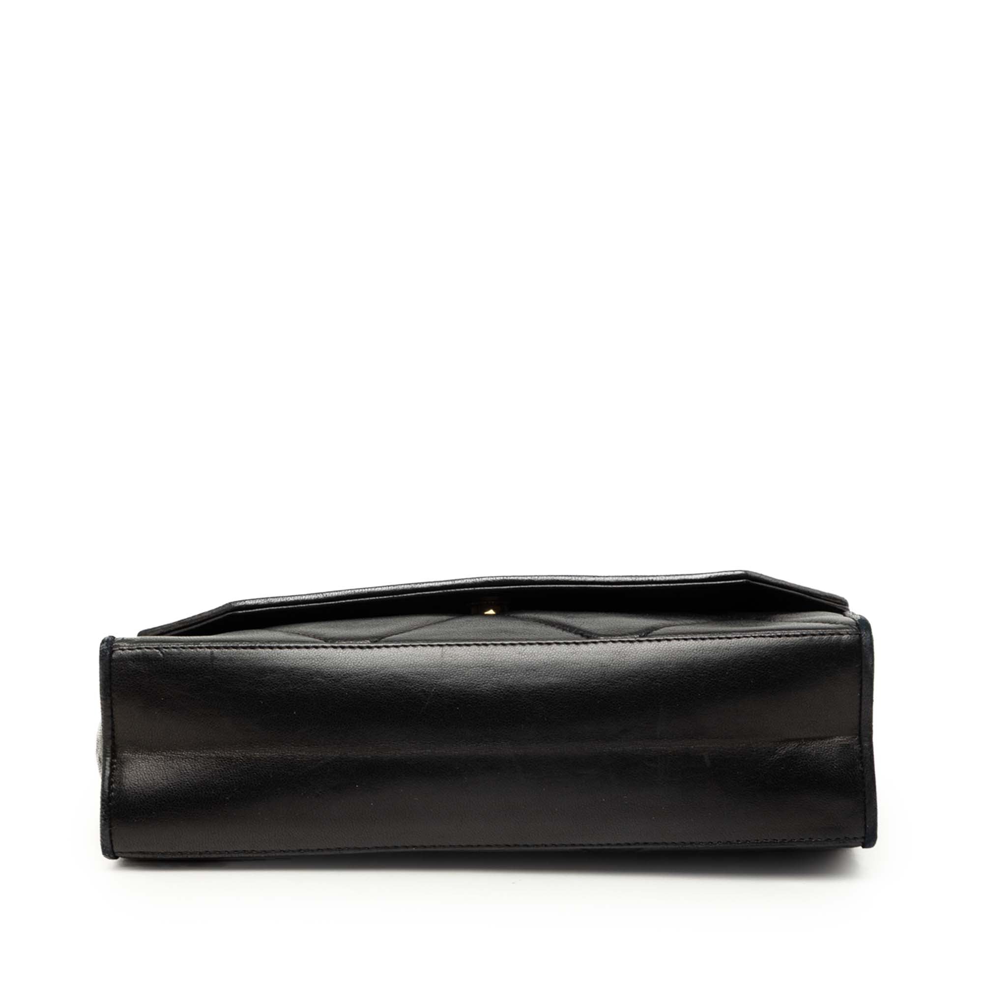 Chanel CC Quilted Lambskin Chain Flap - image 3