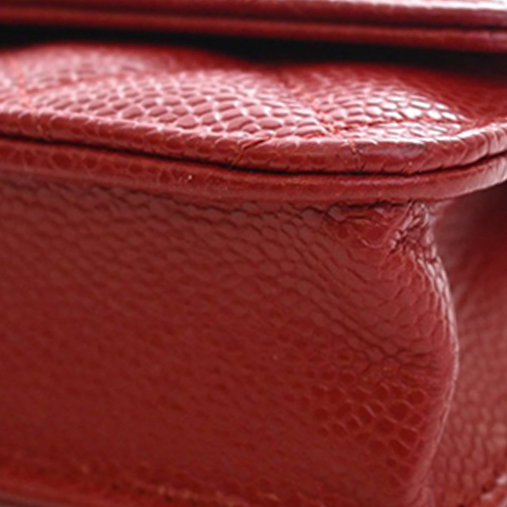 Chanel Classic Caviar Wallet on Chain - image 12