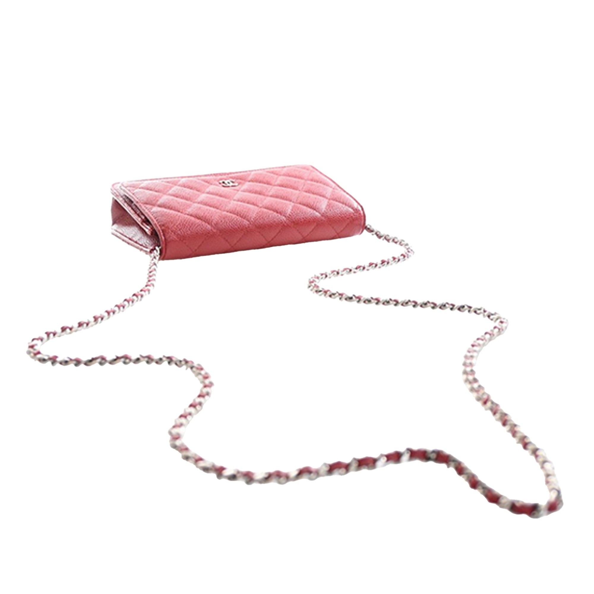 Chanel Classic Caviar Wallet on Chain - image 13