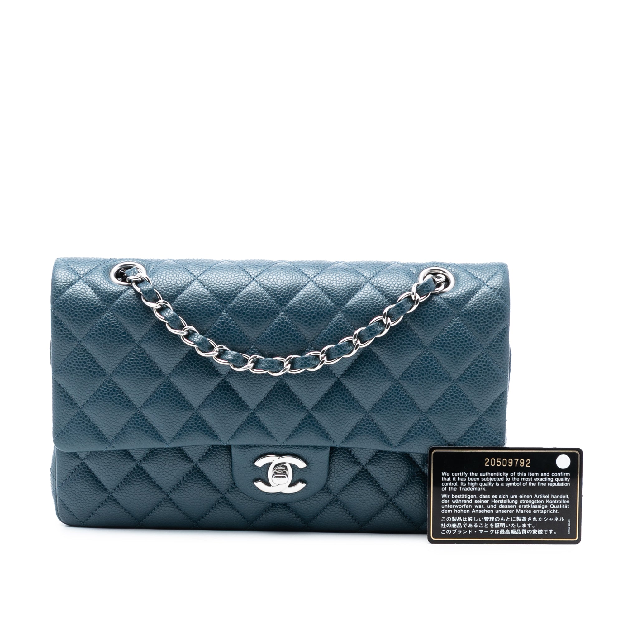 Chanel Medium Classic Caviar Double Flap - image 8