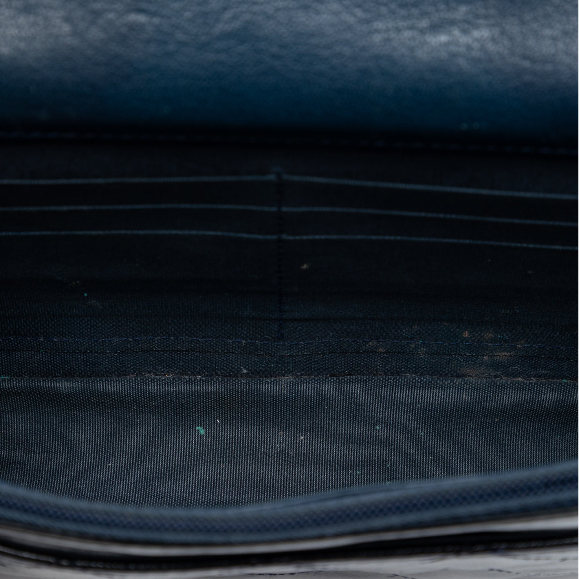 Chanel Quilted Patent and Goatskin CC Eyelet Wallet On Chain - image 4