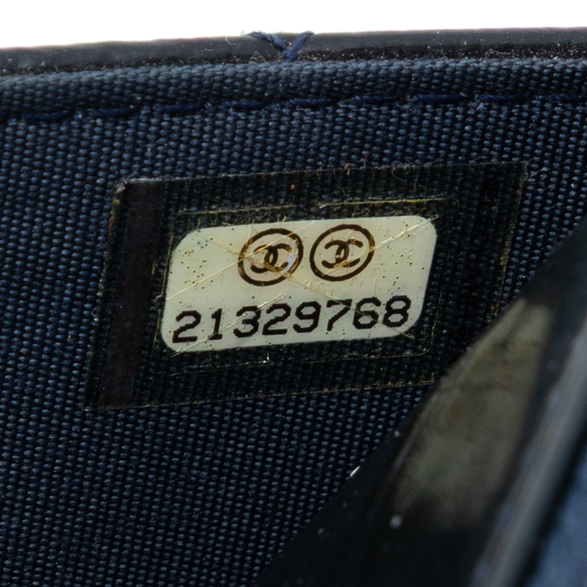 Chanel Quilted Patent and Goatskin CC Eyelet Wallet On Chain - image 6