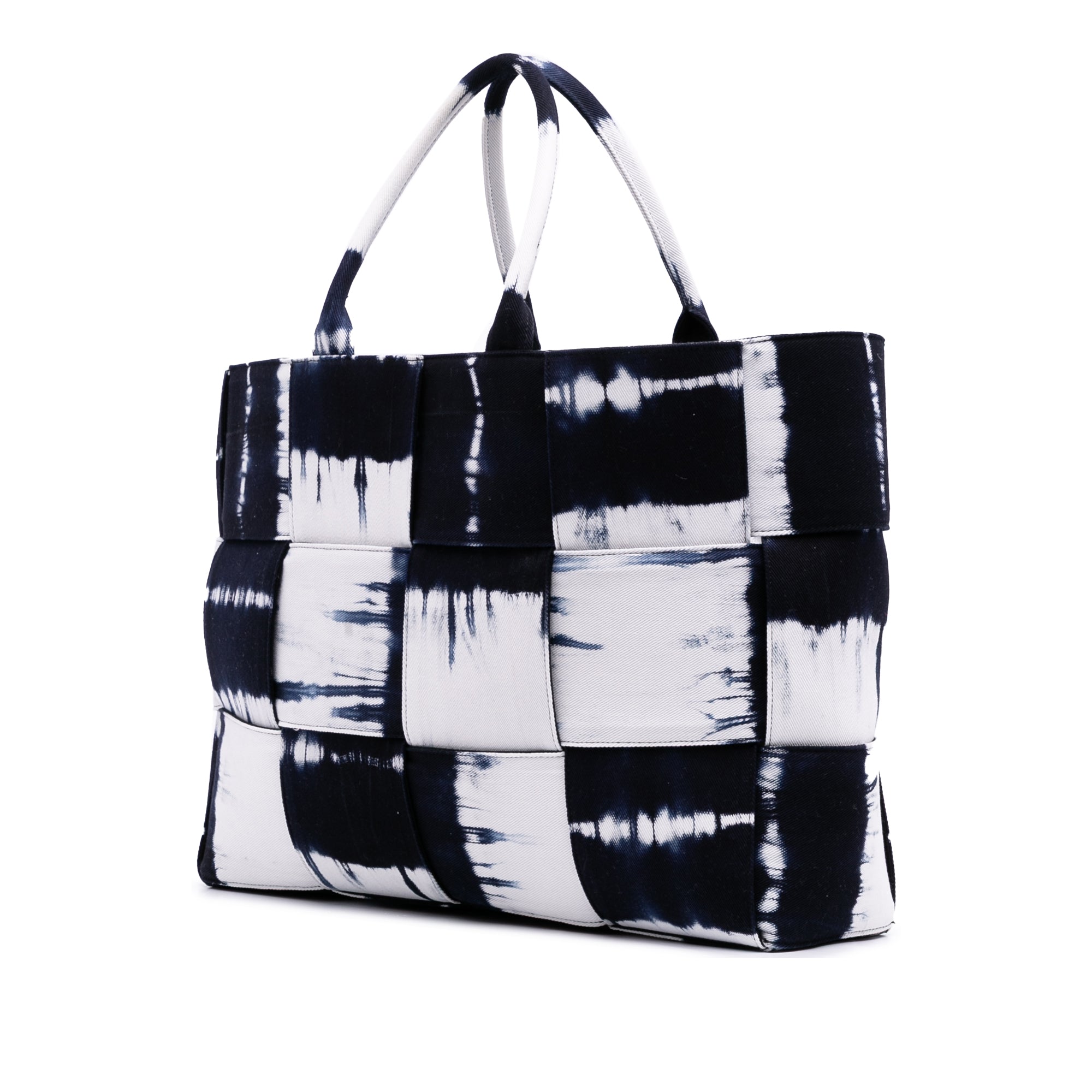 Bottega Veneta Large Denim Intrecciato Tie Dye Arco Tote - image 2