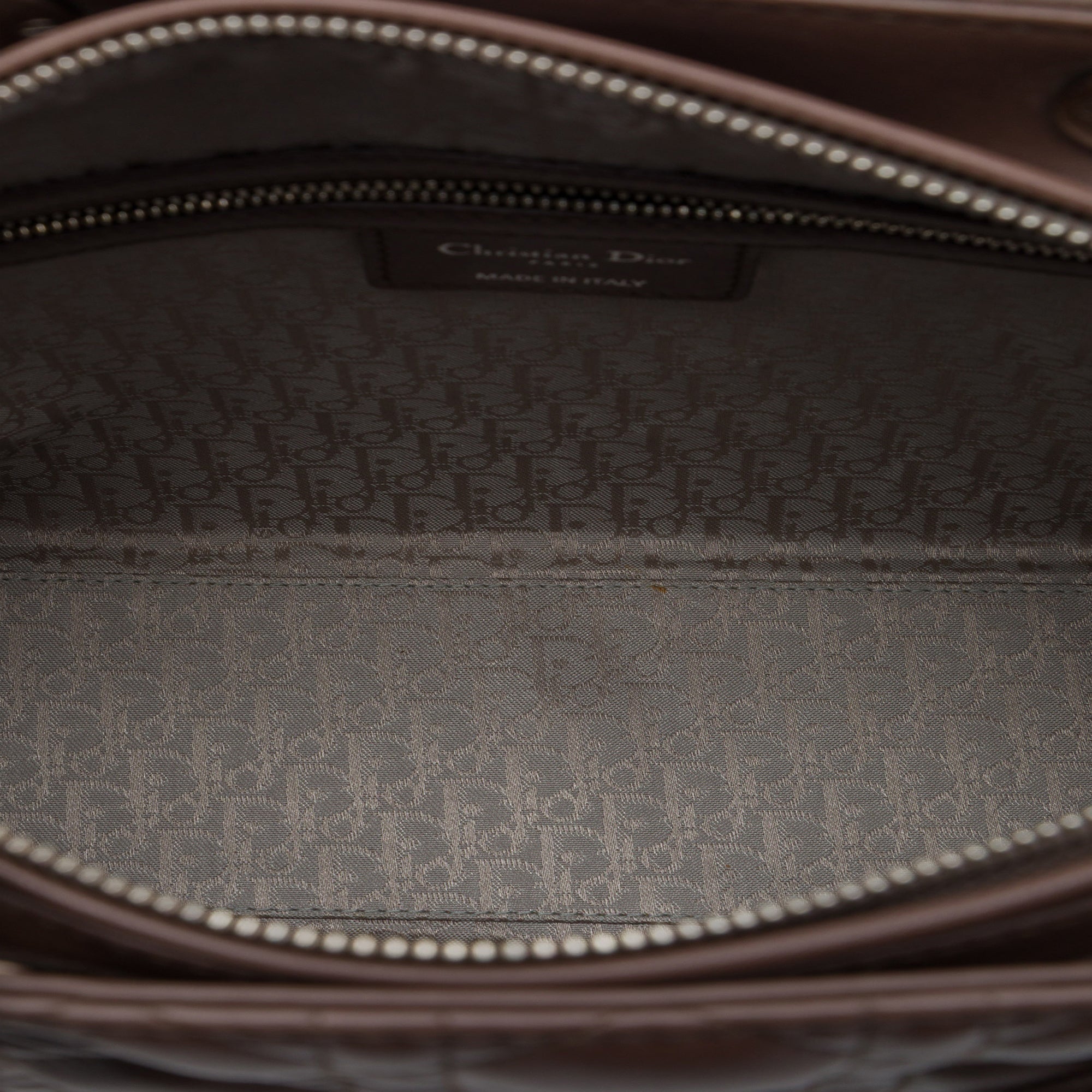 Dior Large Lambskin Cannage Lady Dior - image 4