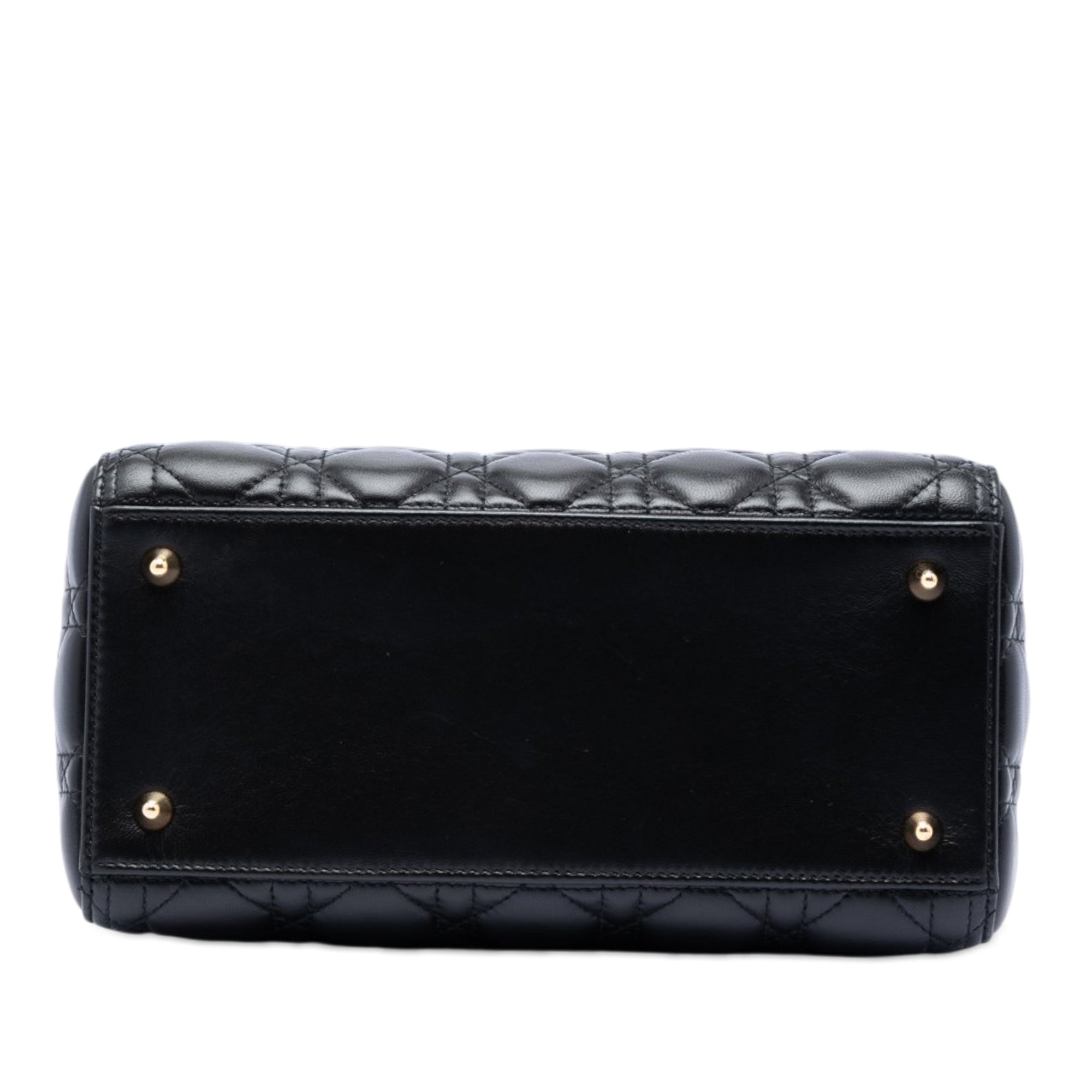 Dior Medium Lambskin Cannage Lady Dior - image 3