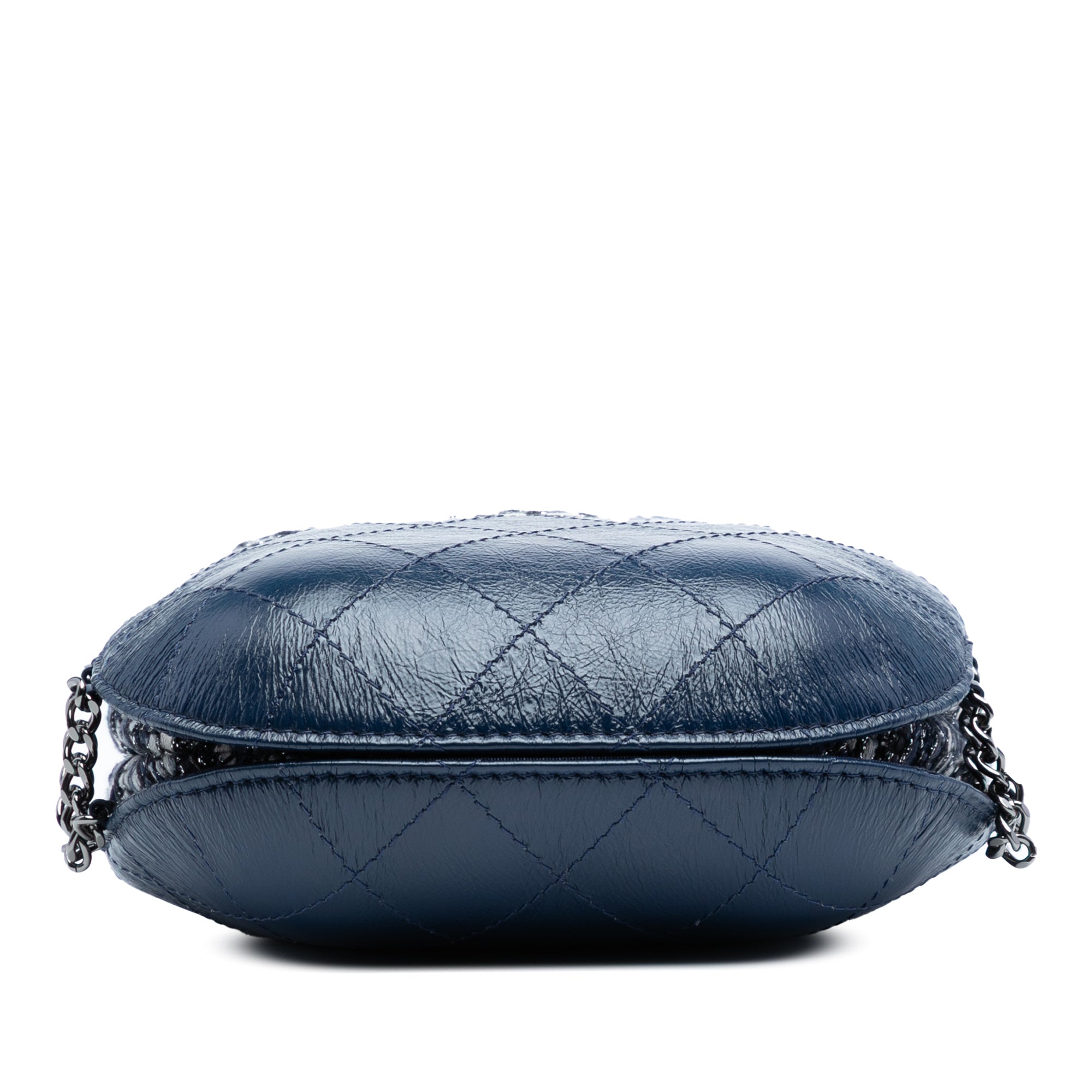 Chanel Small Quilted Calfskin and Tweed Gabrielle Bucket Bag - image 3