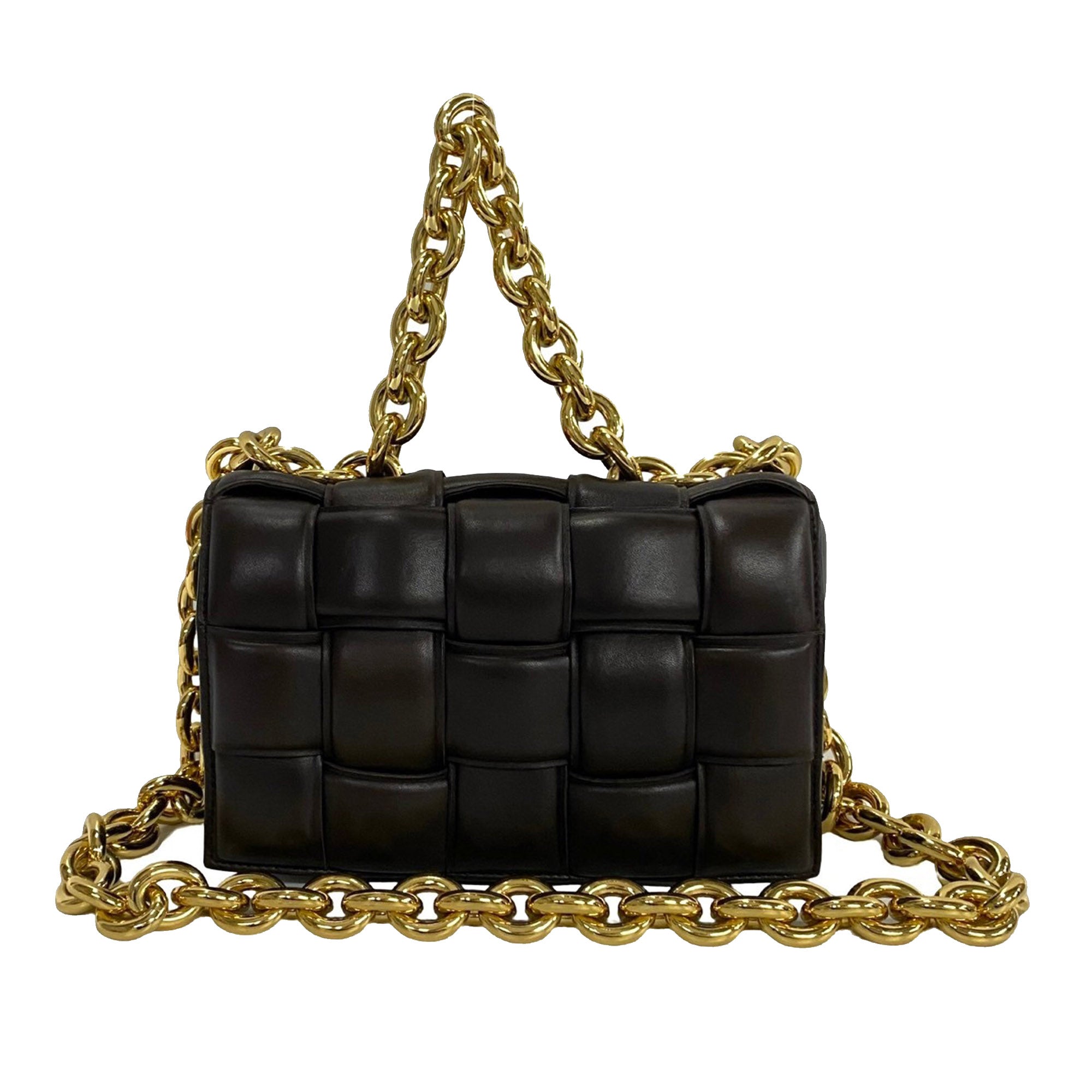 Bottega Veneta Nappa Intrecciato Padded Chain Cassette Satchel - image 1