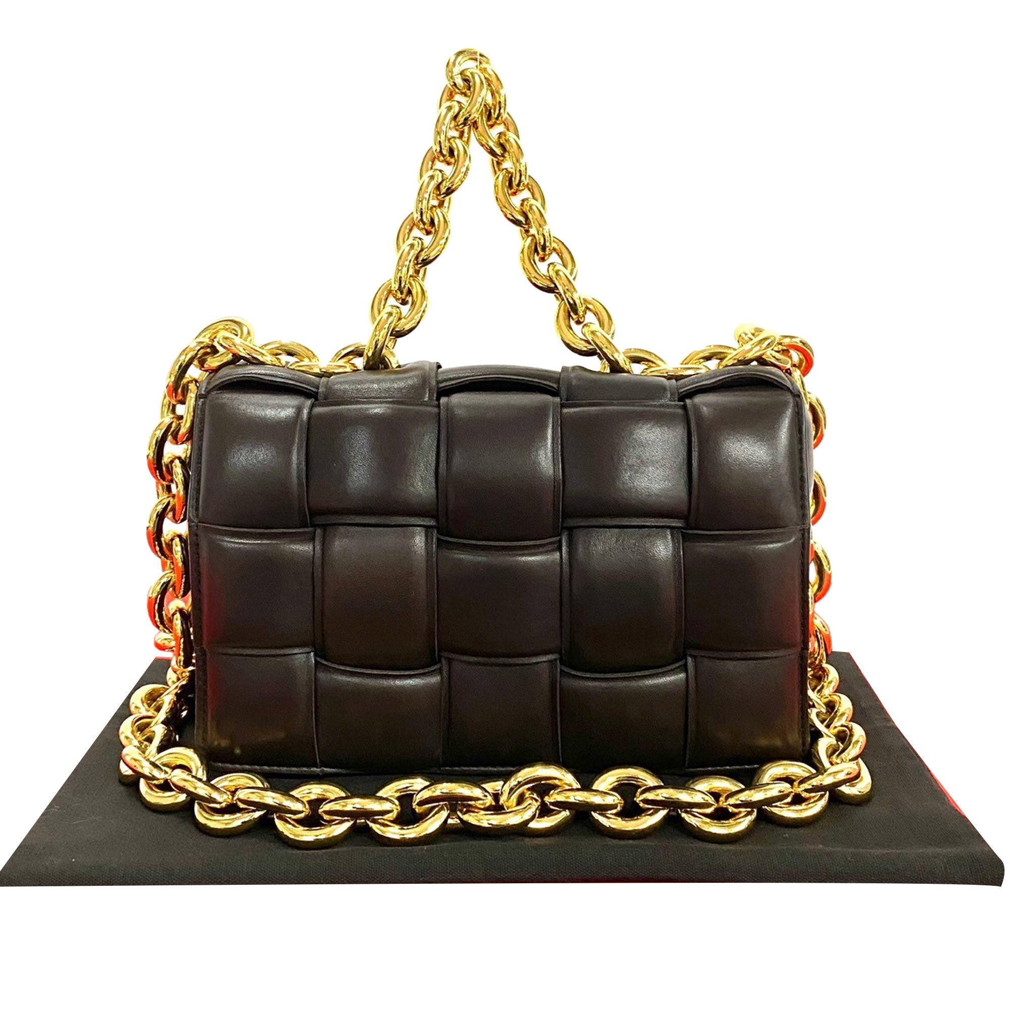 Bottega Veneta Nappa Intrecciato Padded Chain Cassette Satchel - image 25