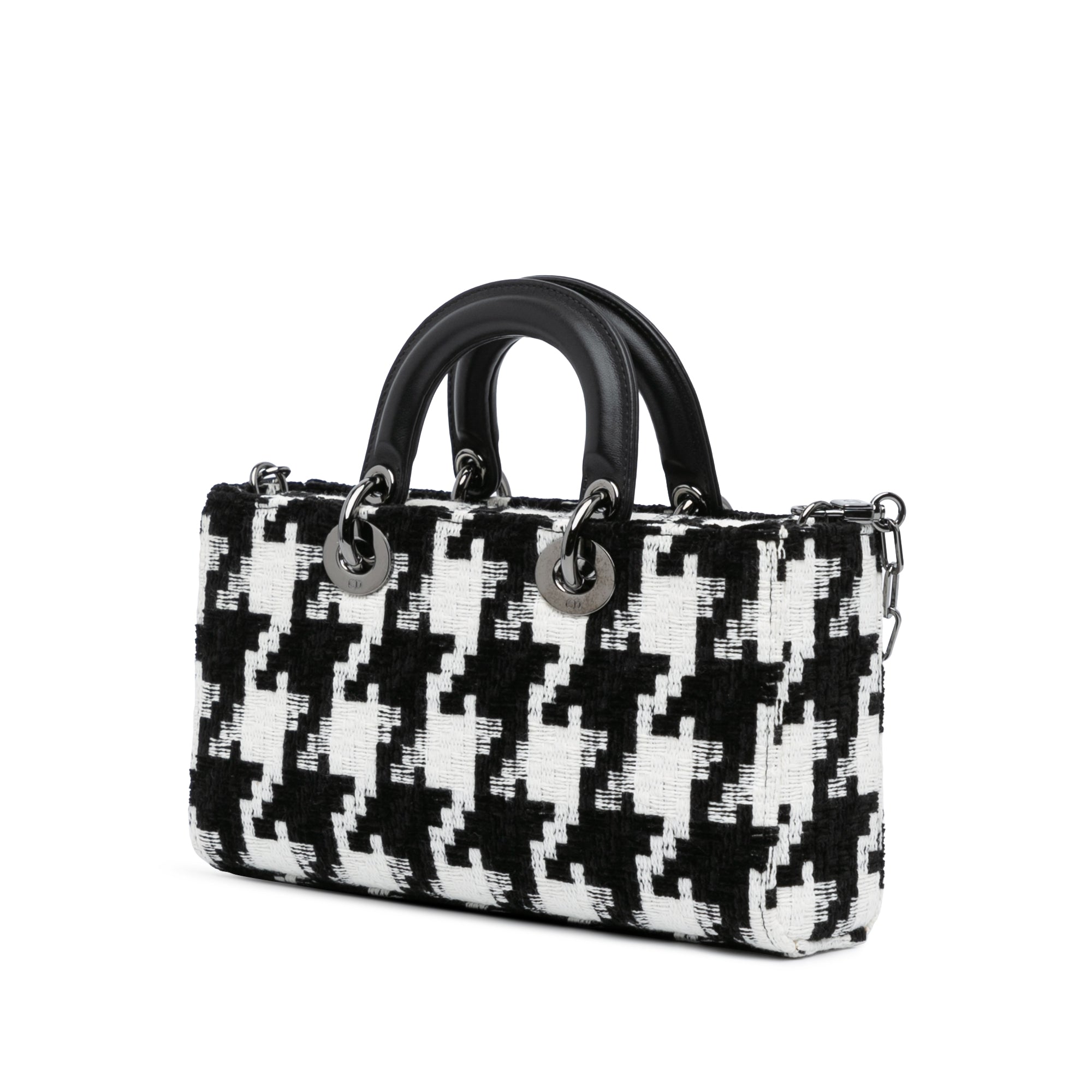 Dior Medium Canvas Macro Houndstooth Lady D Joy - image 2