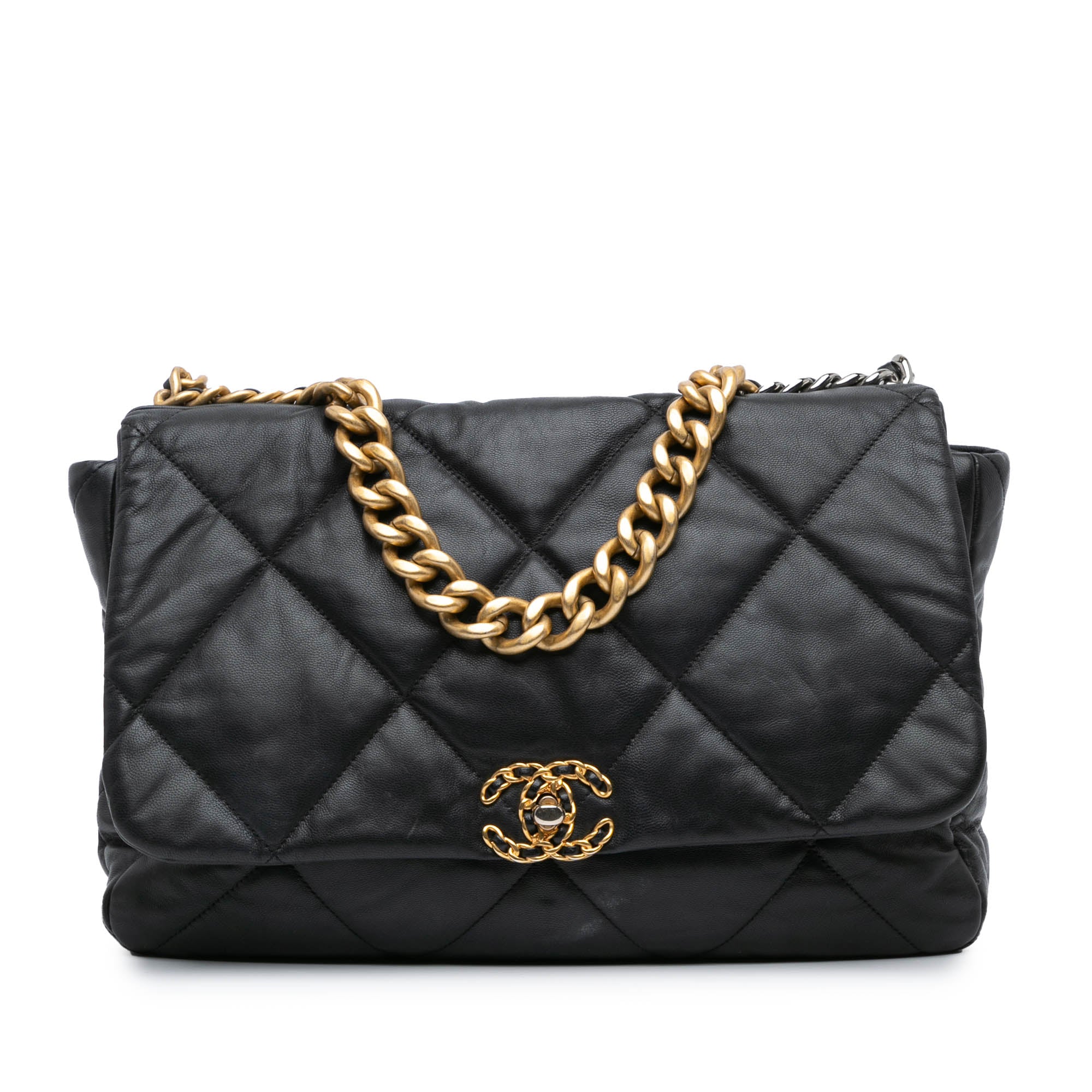 Chanel Maxi Lambskin 19 Flap - image 1