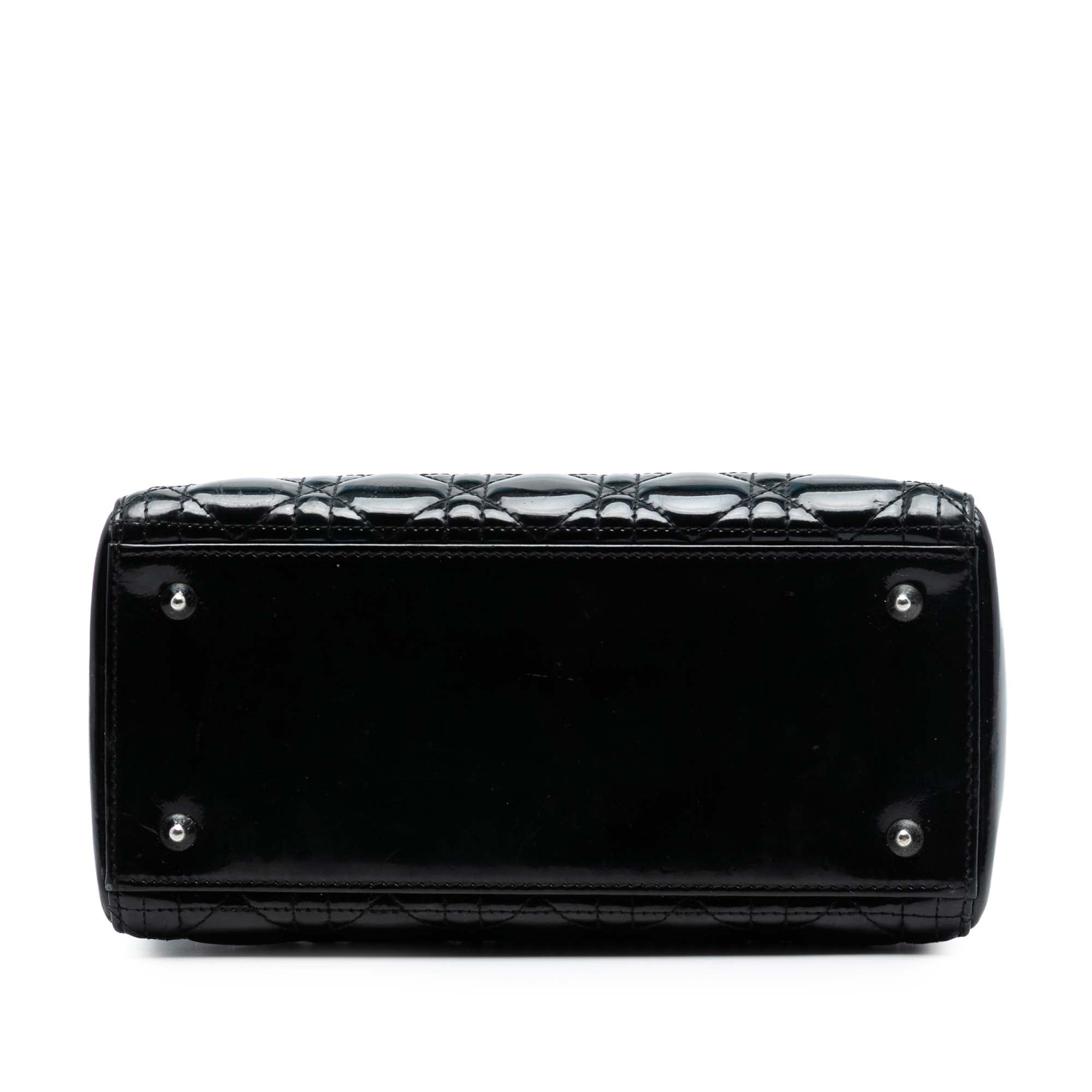 Dior Medium Patent Cannage Lady Dior - image 3