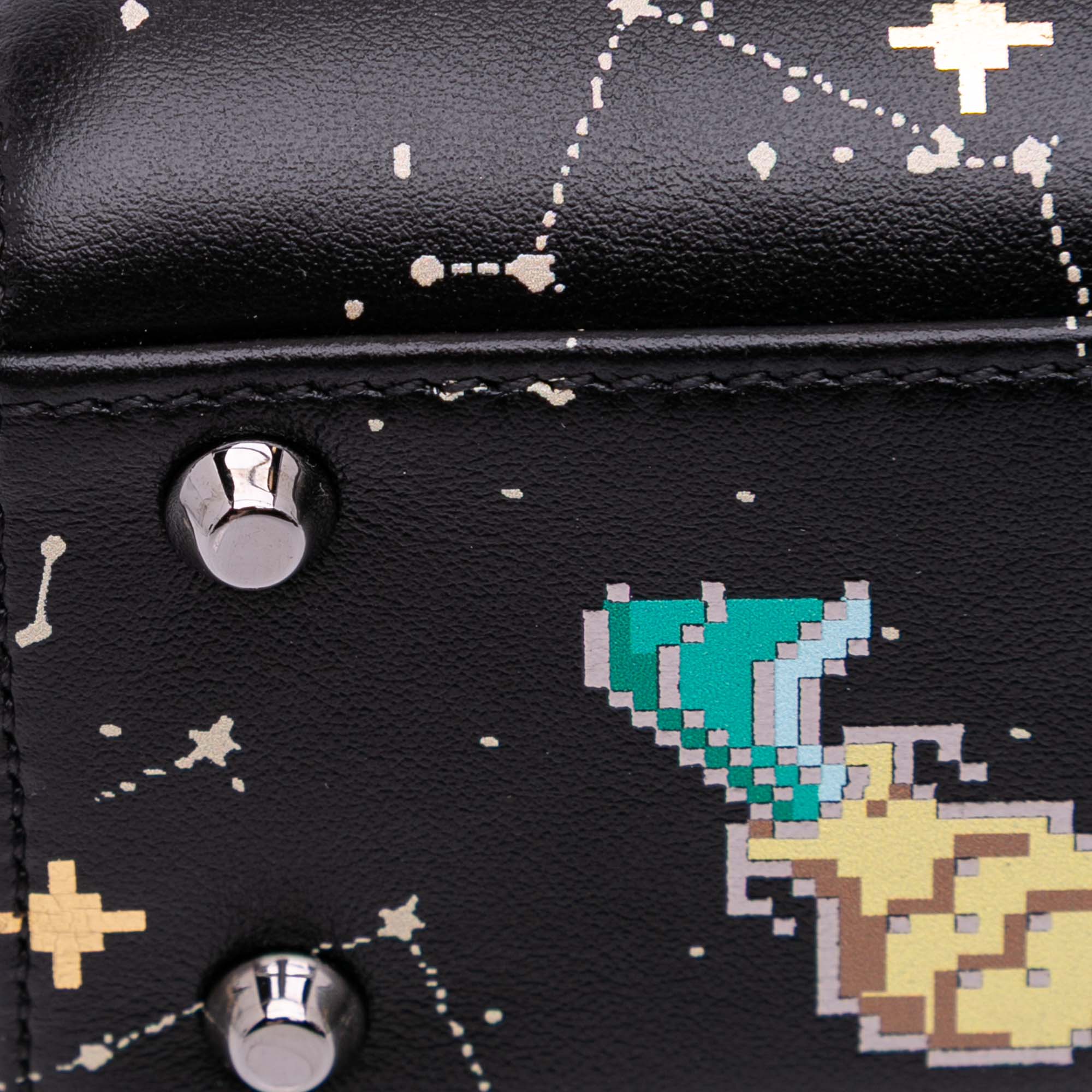 Dior Mini Calfskin Pixel Zodiac Lady Dior - image 8