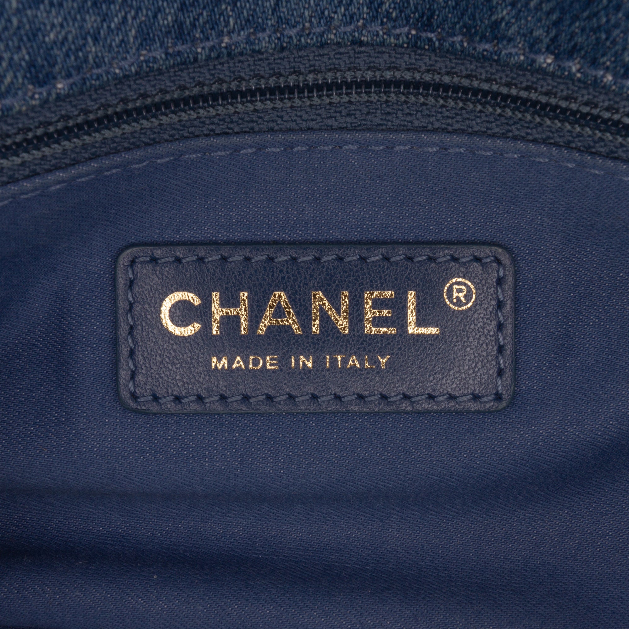 Chanel Mini Rectangular Quilted Denim Mood Flap - image 5