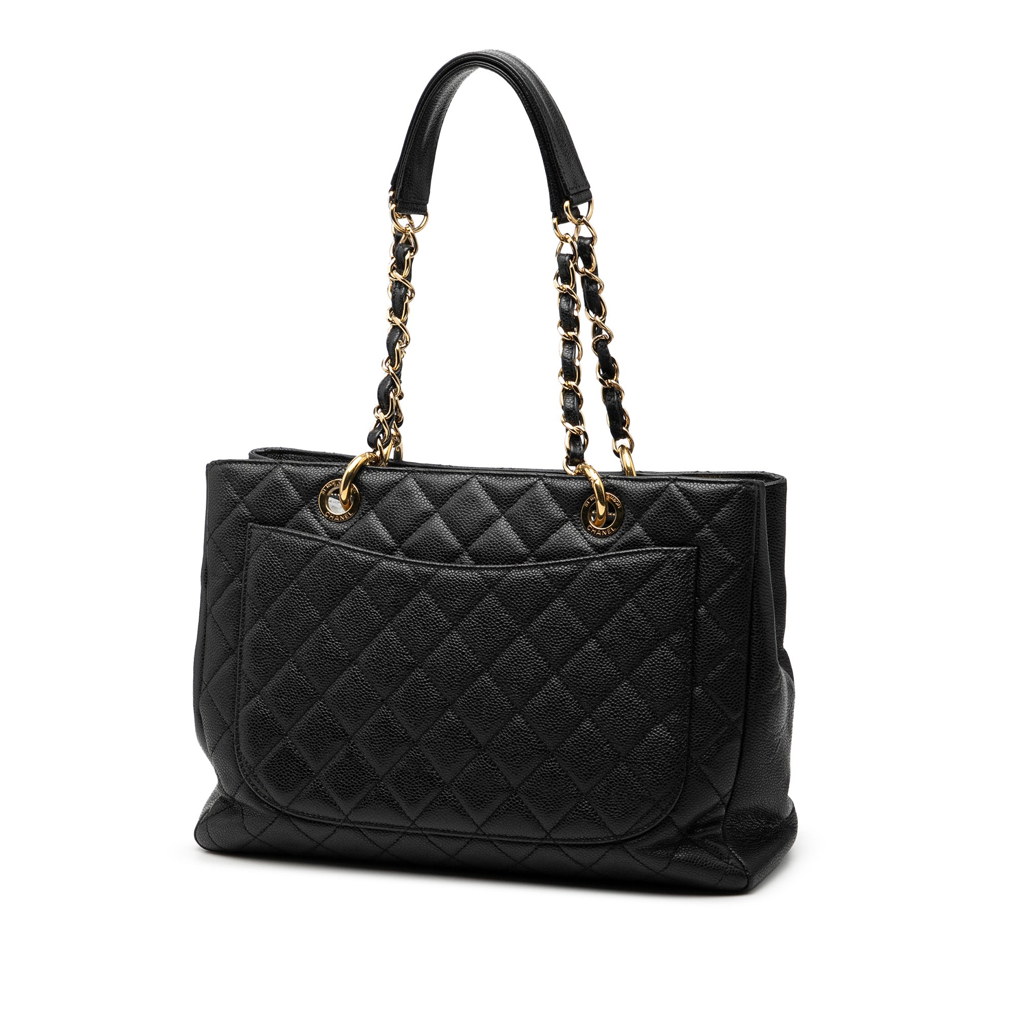 Chanel Caviar Grand Shopping Tote - image 2