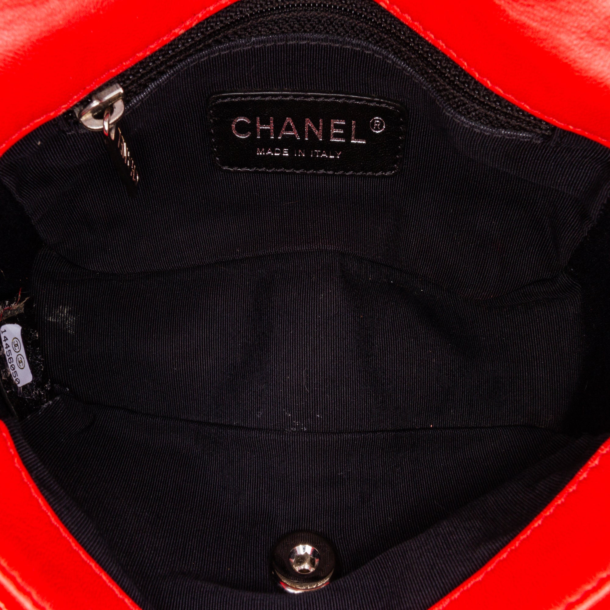Chanel Mini CC Patent Woven Stitch Full Flap - image 4