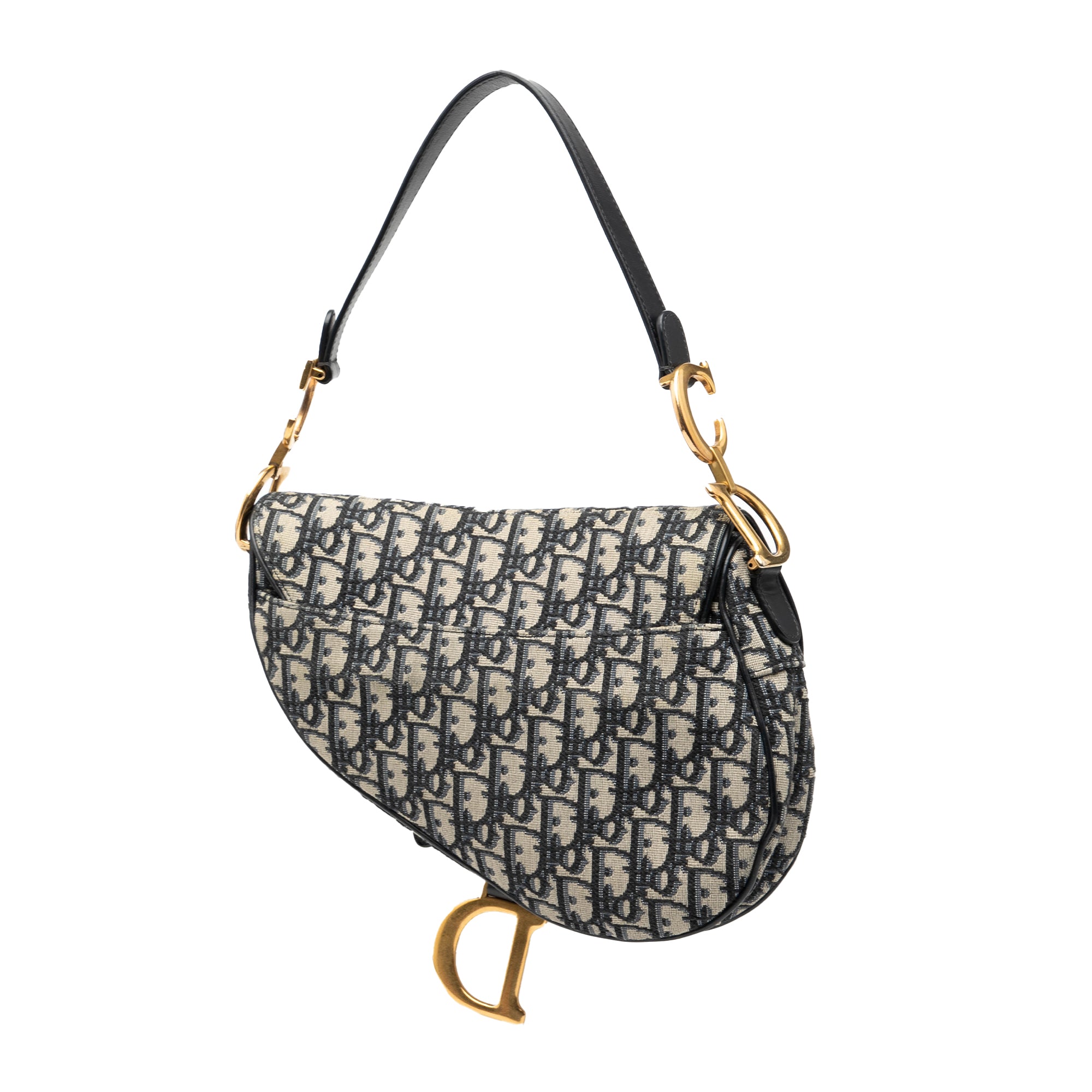 Dior Oblique Canvas Saddle Bag - image 2