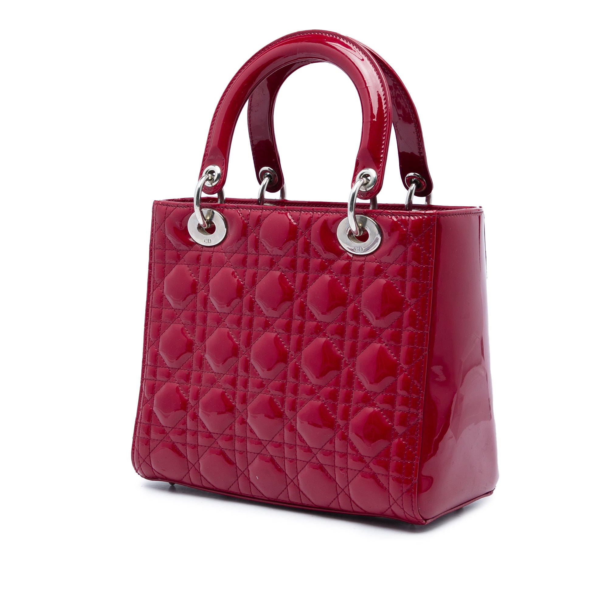 Dior Medium Patent Cannage Lady Dior - image 2