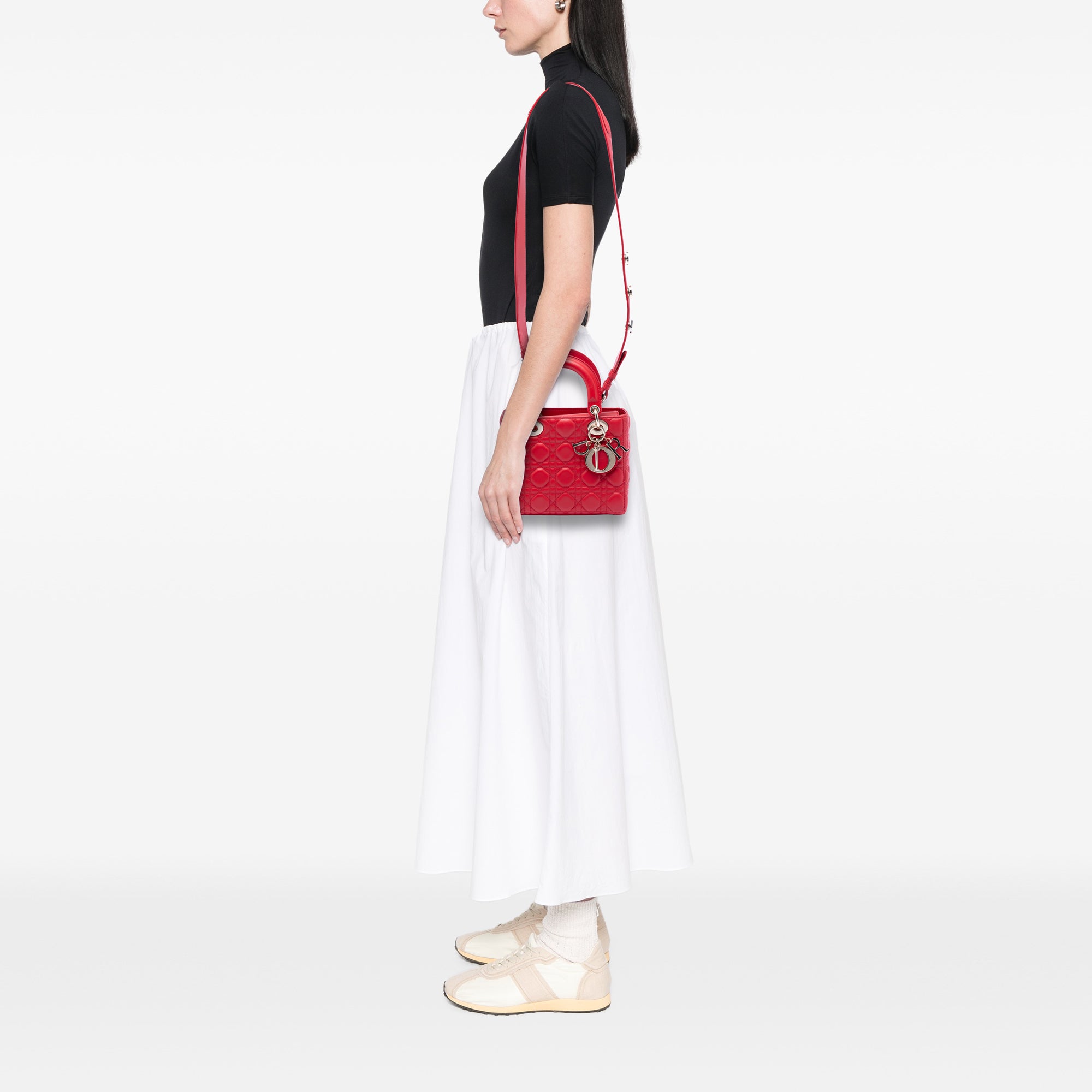 Dior Small Lambskin Cannage MyABCDior Lady Dior - image 7