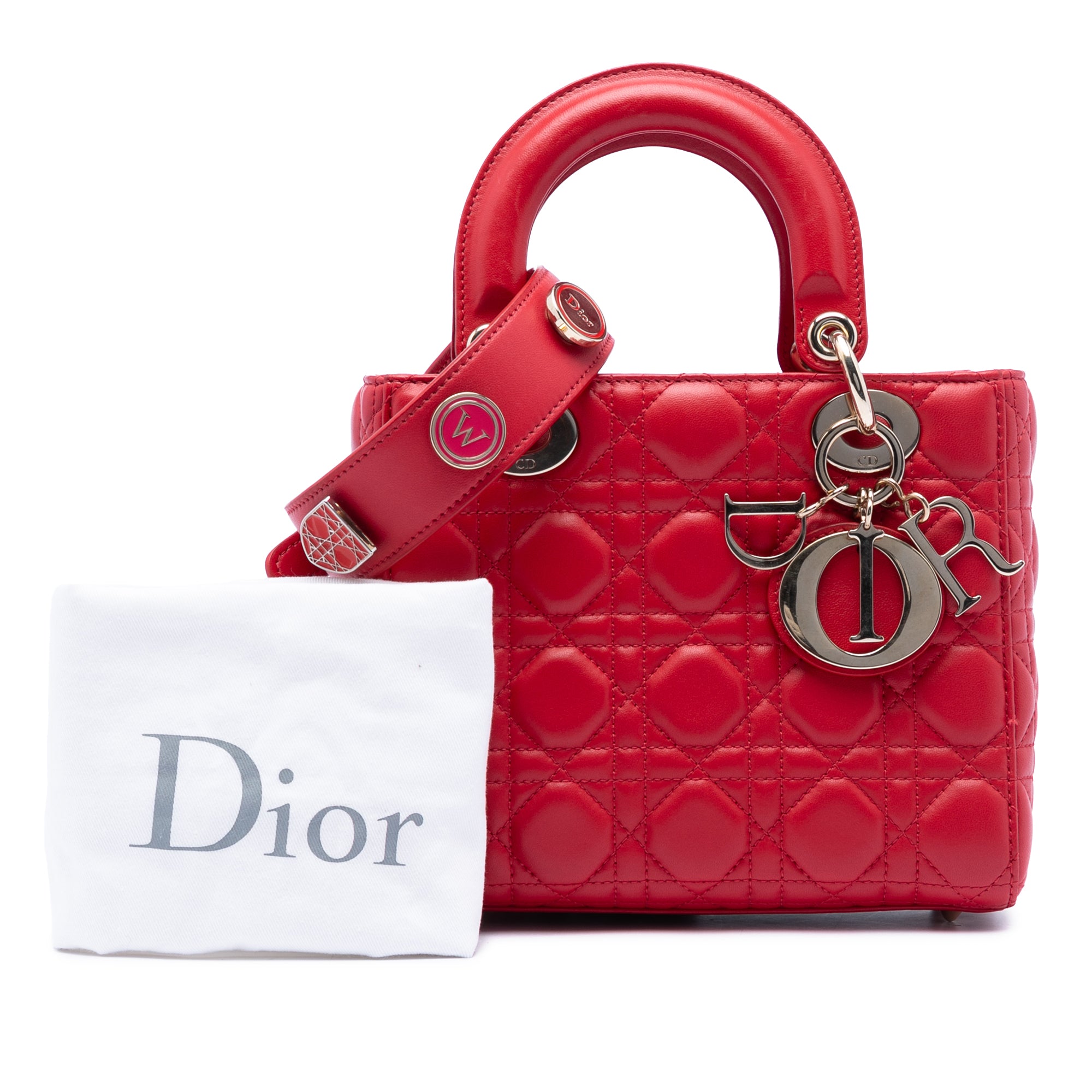Dior Small Lambskin Cannage MyABCDior Lady Dior - image 8