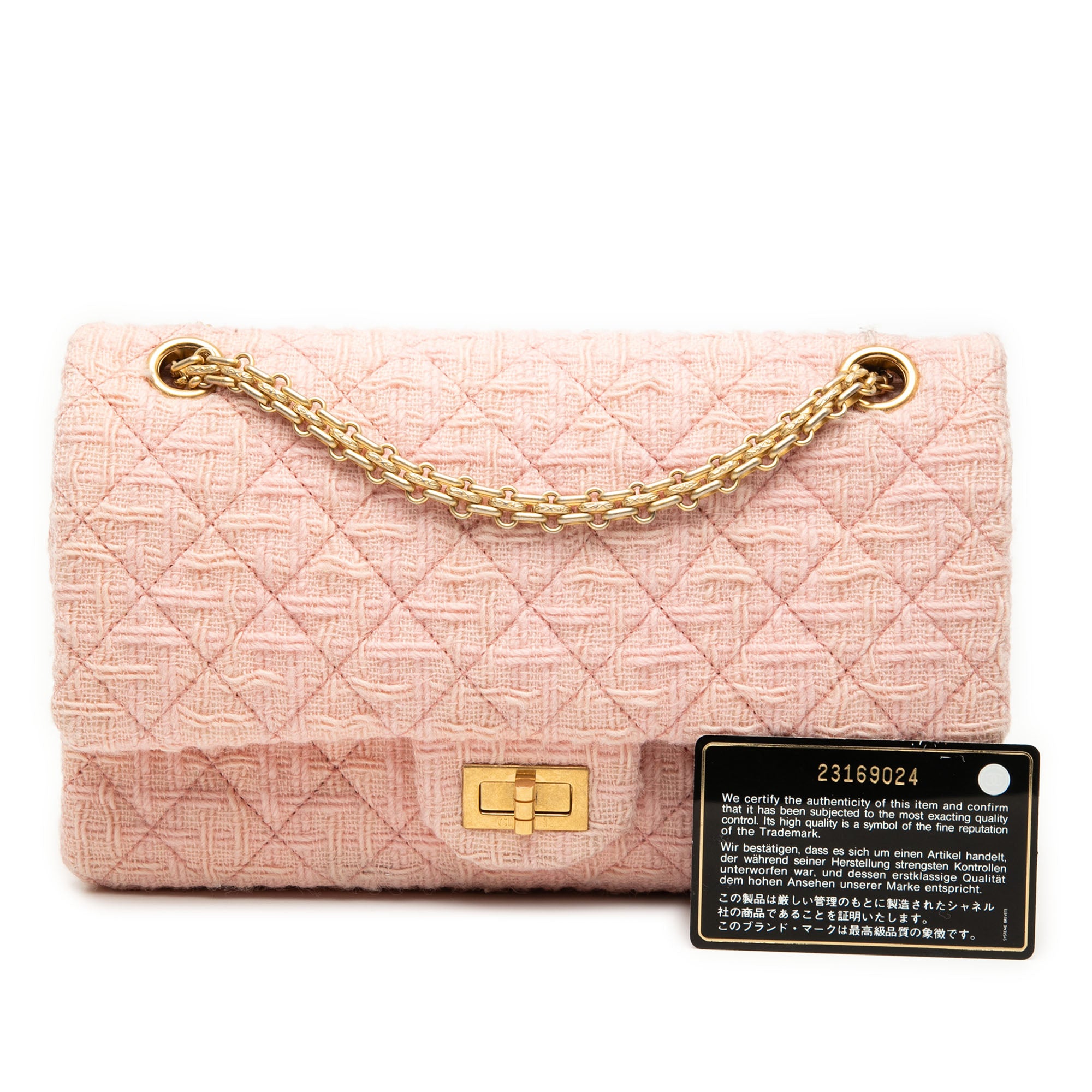 Chanel Reissue 2.55 Tweed Single Flap 225 - image 9
