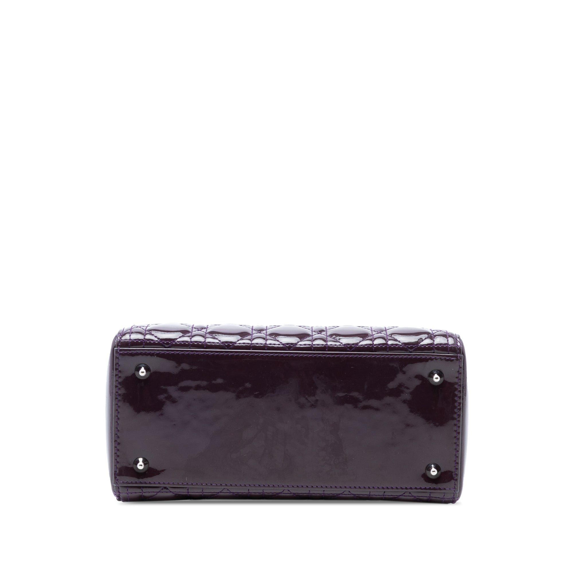 Dior Medium Patent Cannage Lady Dior - image 3
