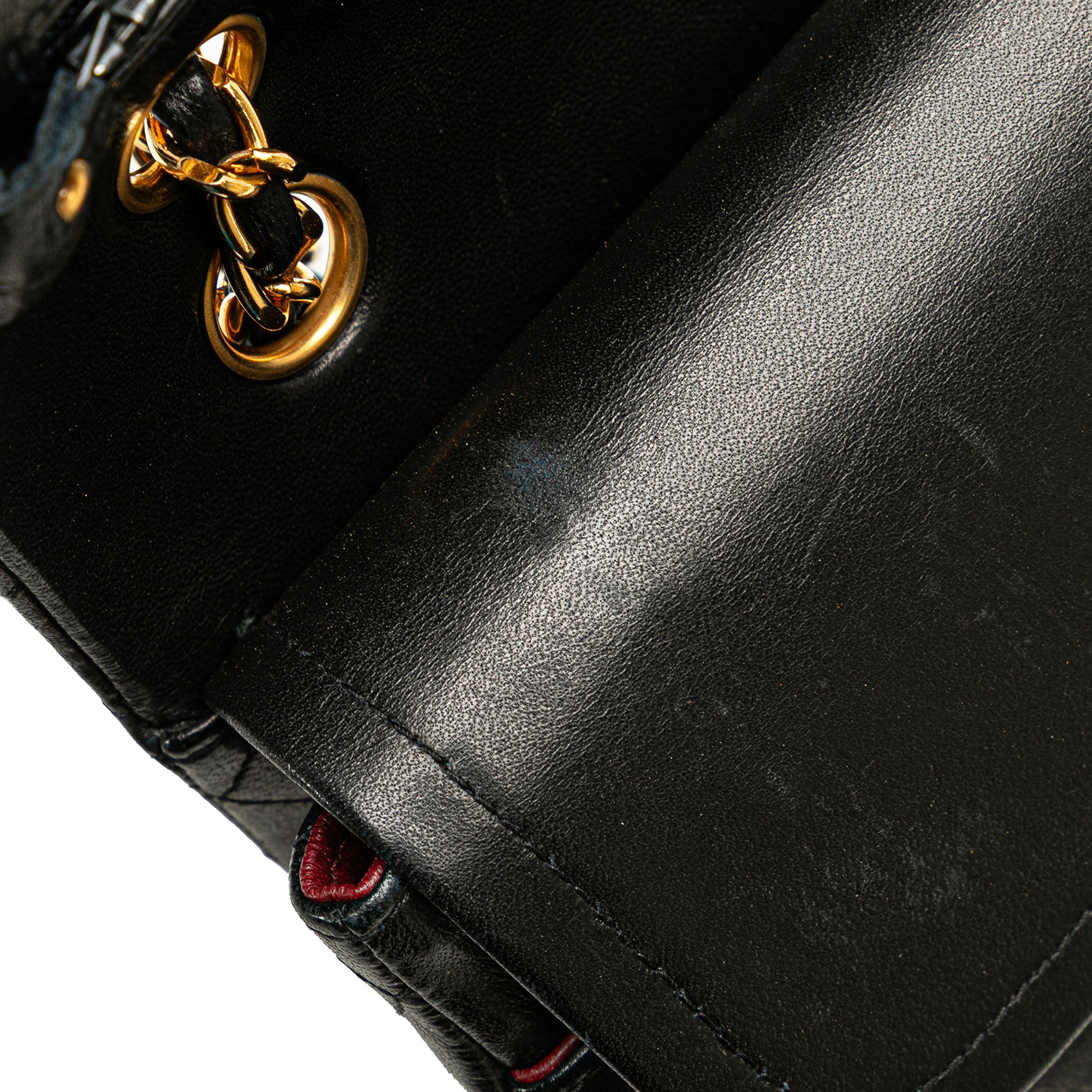 Chanel Medium Classic Lambskin Double Flap - image 10