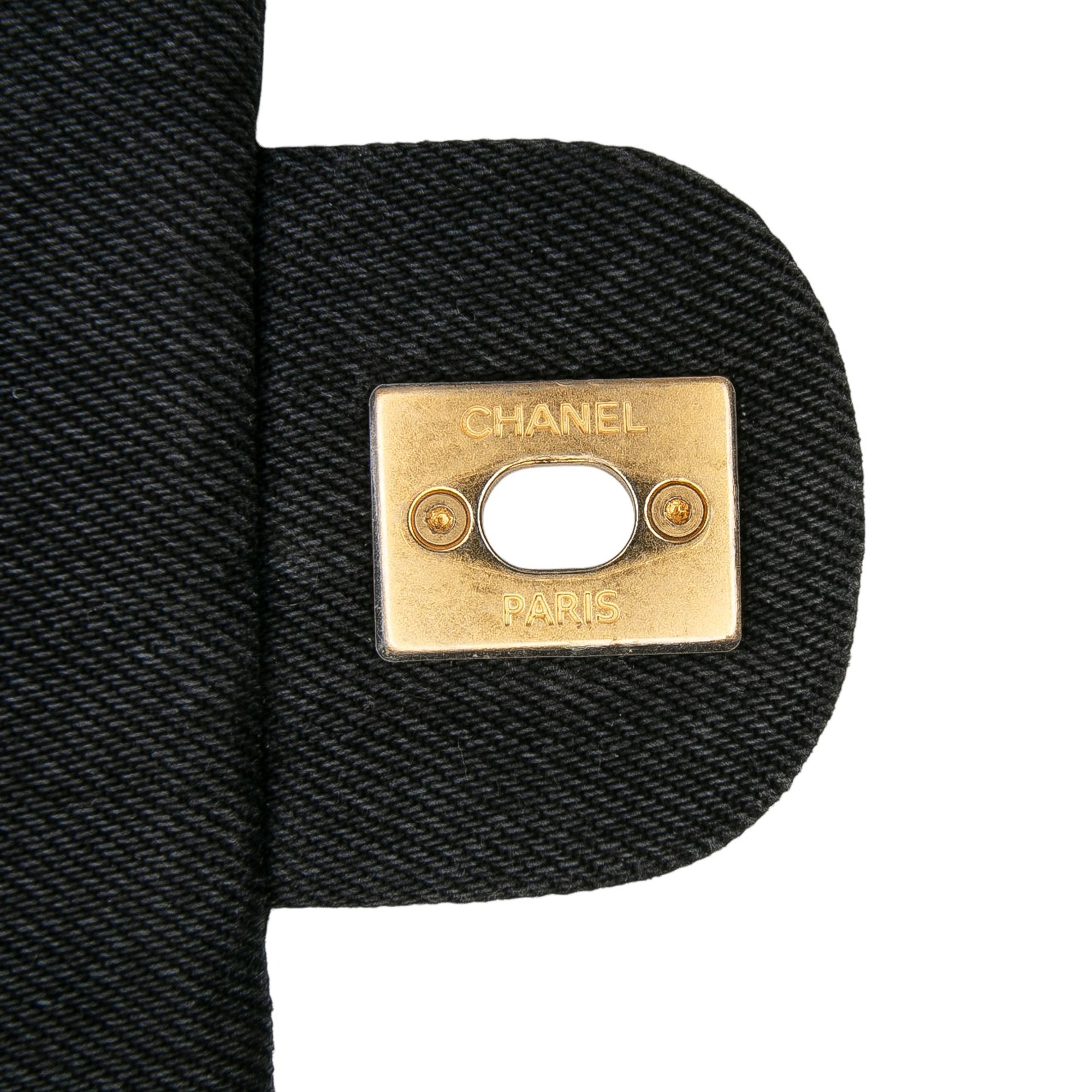 Chanel Mini Rectangular Quilted Denim Mood Flap - image 7