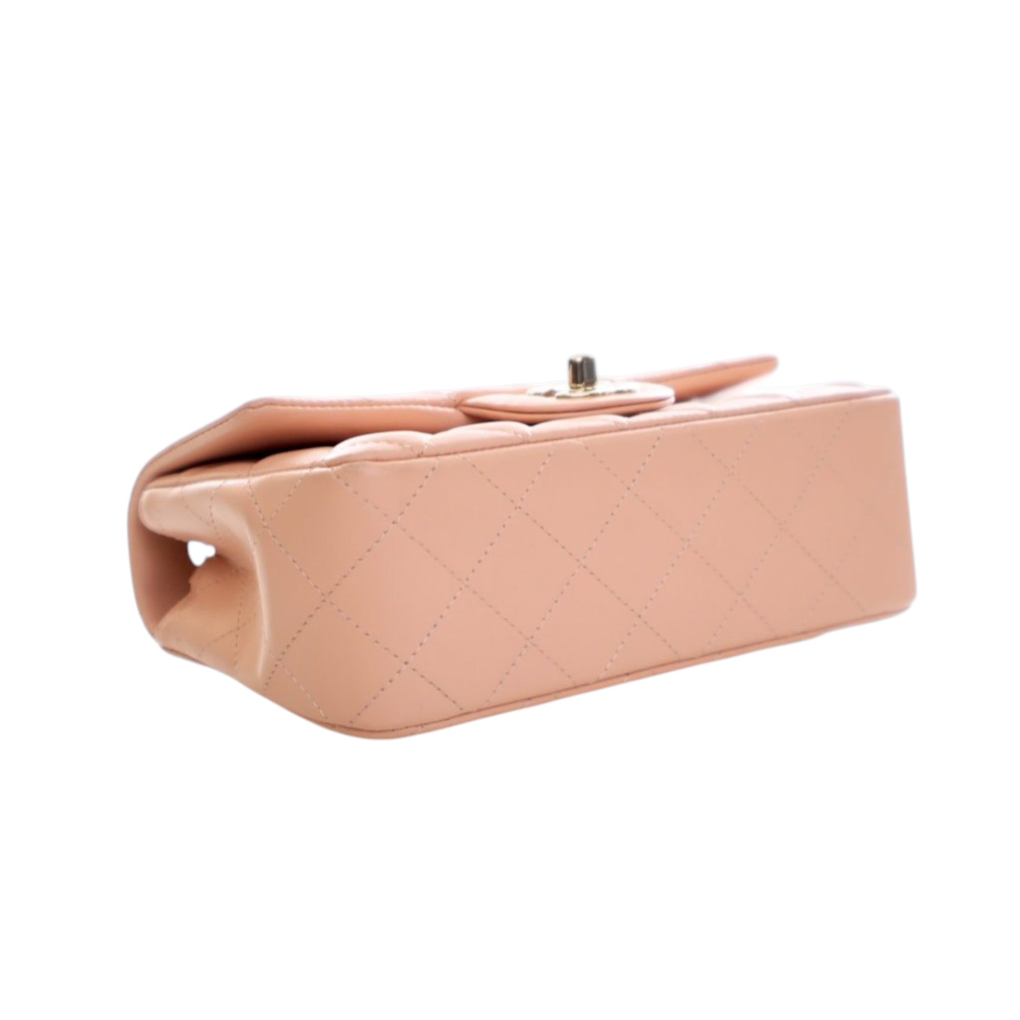 Chanel Mini Rectangular Classic Lambskin Single Flap - image 6