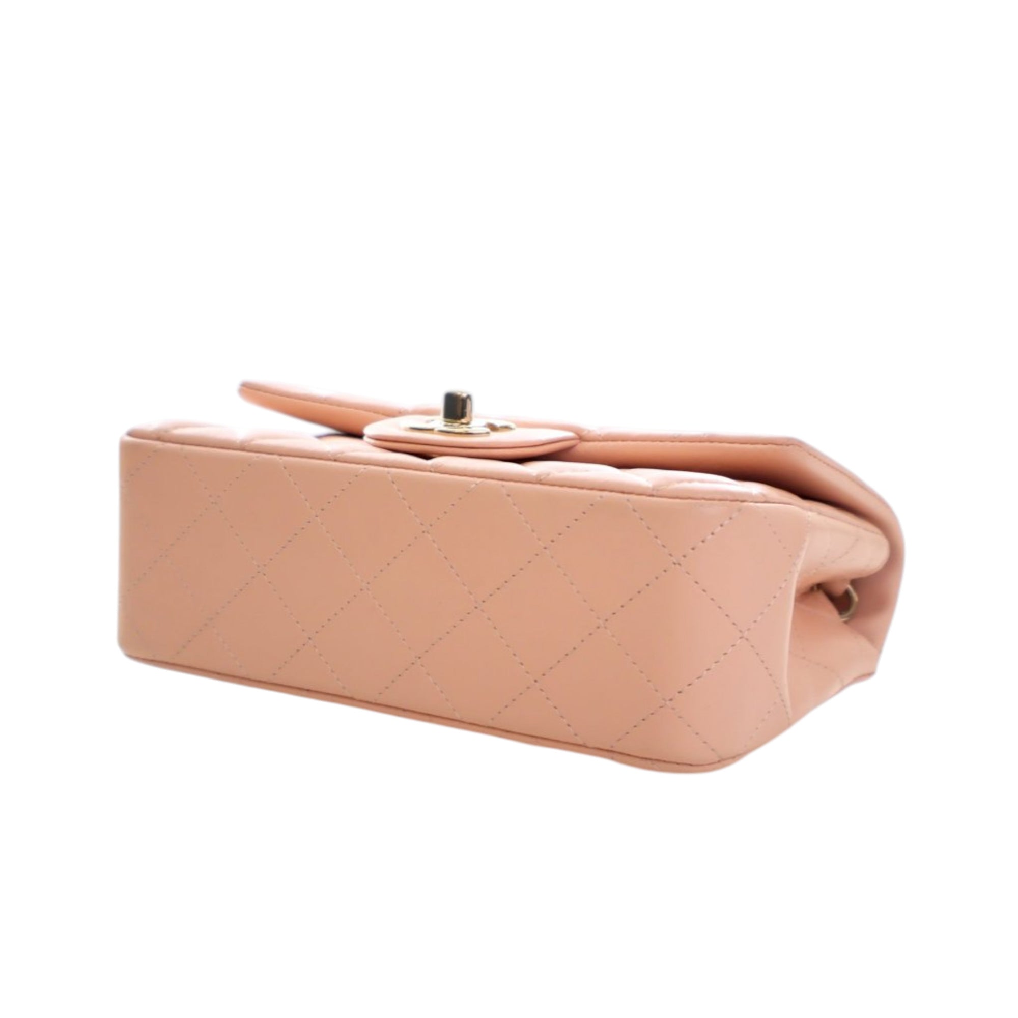 Chanel Mini Rectangular Classic Lambskin Single Flap - image 7
