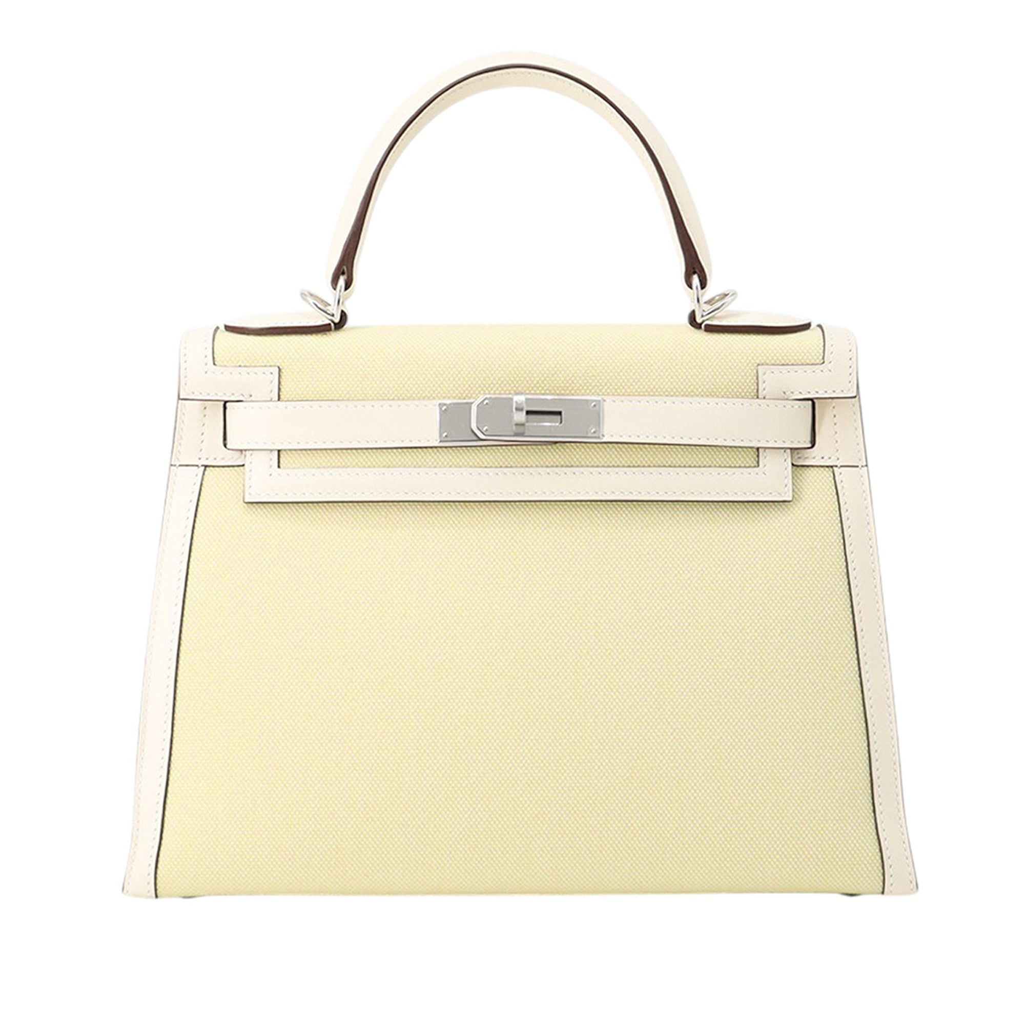 Hermès Toile H and Swift Kelly II Sellier 28 - image 1