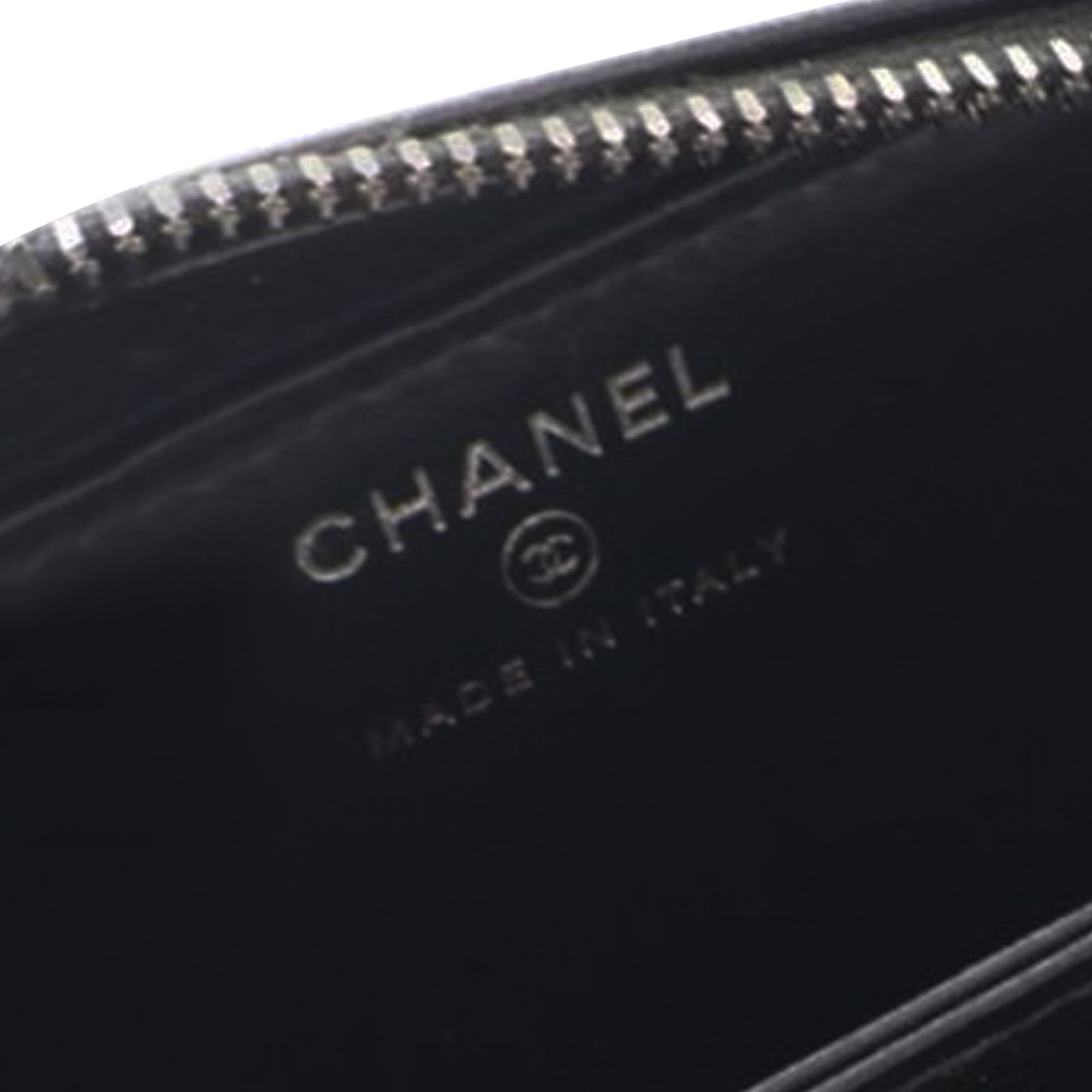 Chanel CC Lambskin Satin Strass Studded So Black Clutch with Chain - image 5