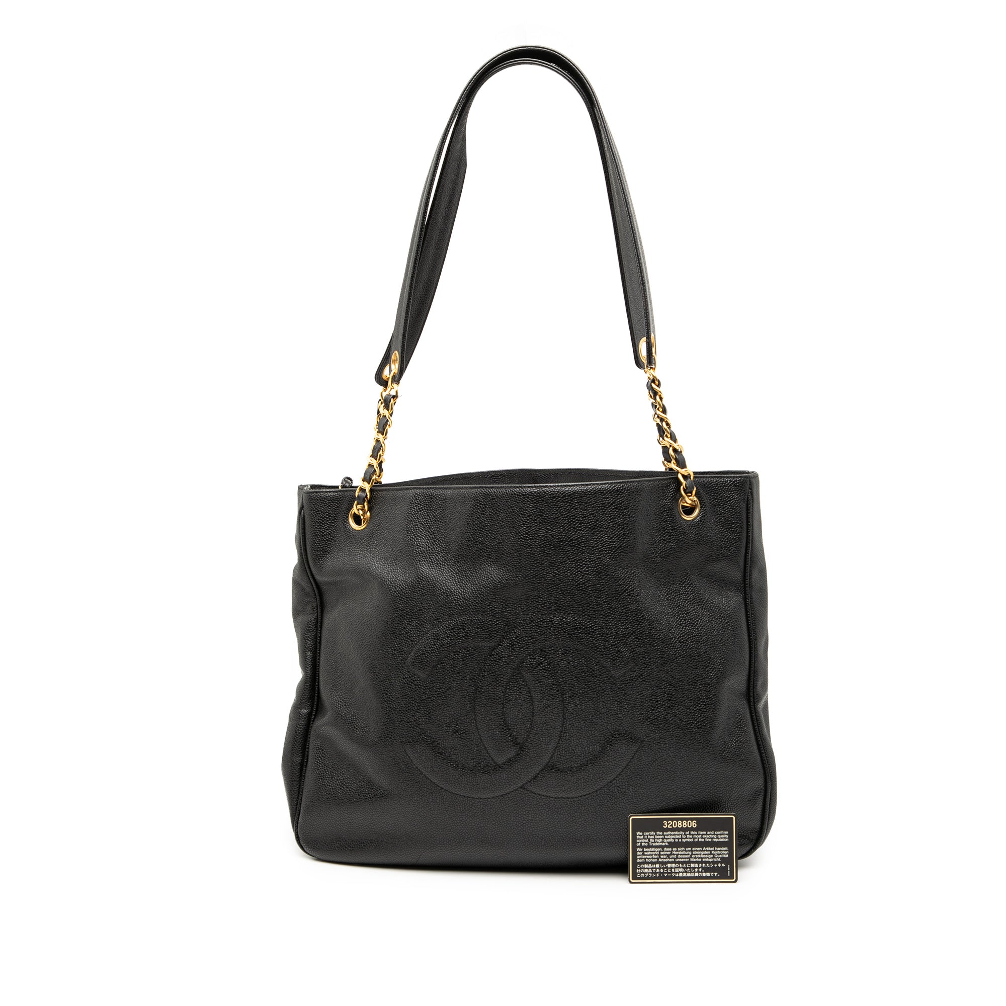 Chanel CC Caviar Tote - image 8