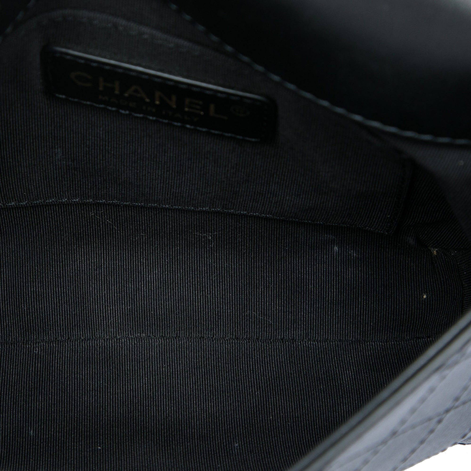 Chanel Small Stitched Calfskin Covered CC Flap - image 4