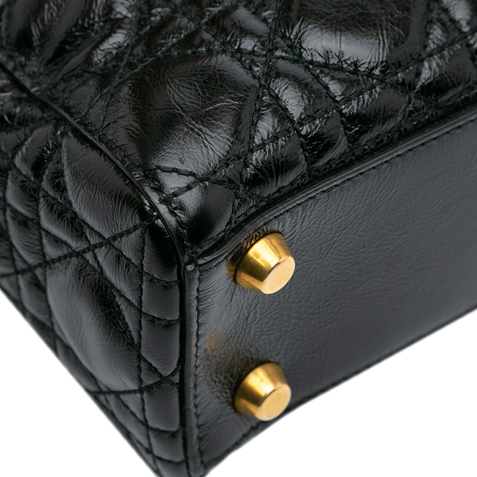 Dior Small Crinkled Patent Cannage My ABCDior Lady Dior - image 9