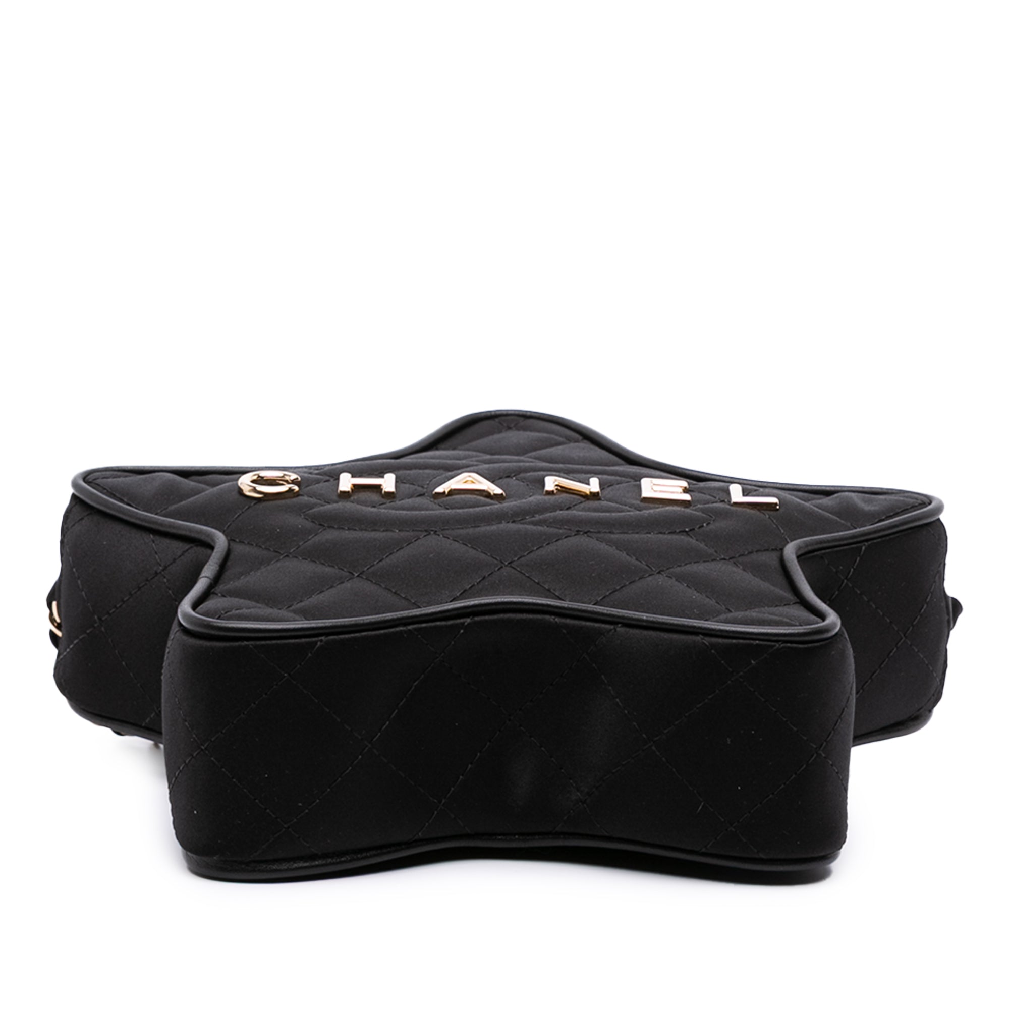 Chanel Quilted Satin Walk Of Fame Star Crossbody - image 3