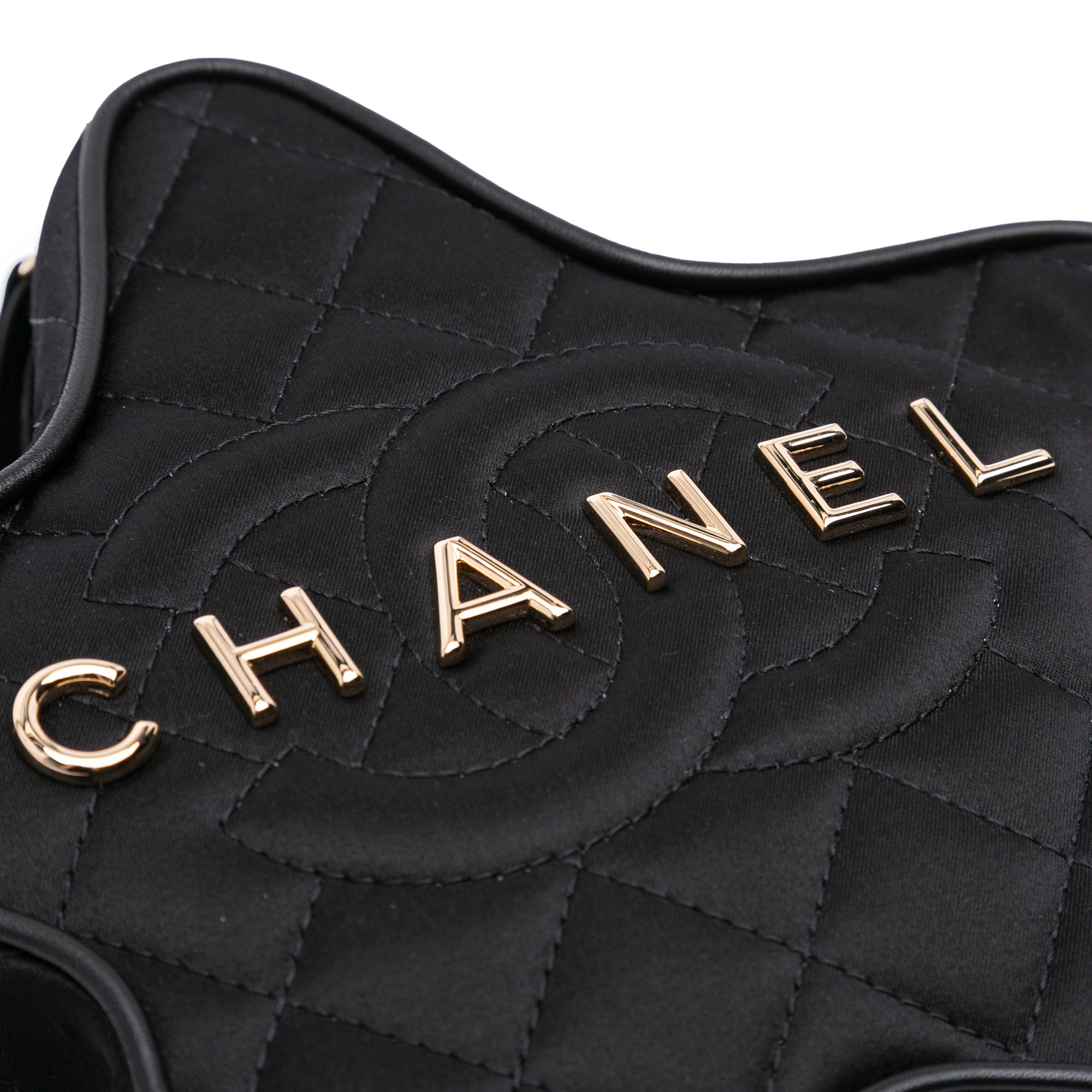 Chanel Quilted Satin Walk Of Fame Star Crossbody - image 9