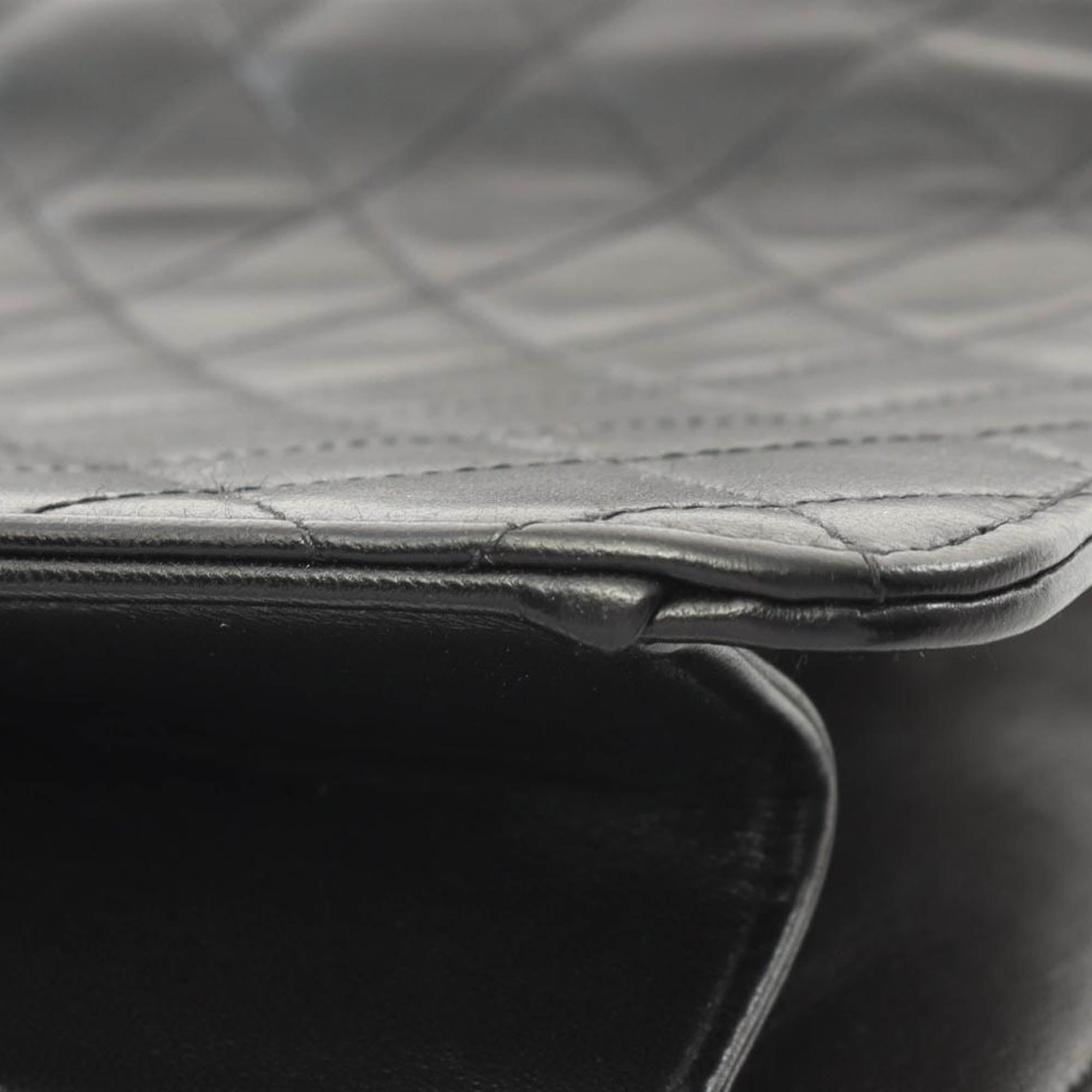 Chanel CC Quilted Lambskin Single Flap - image 10