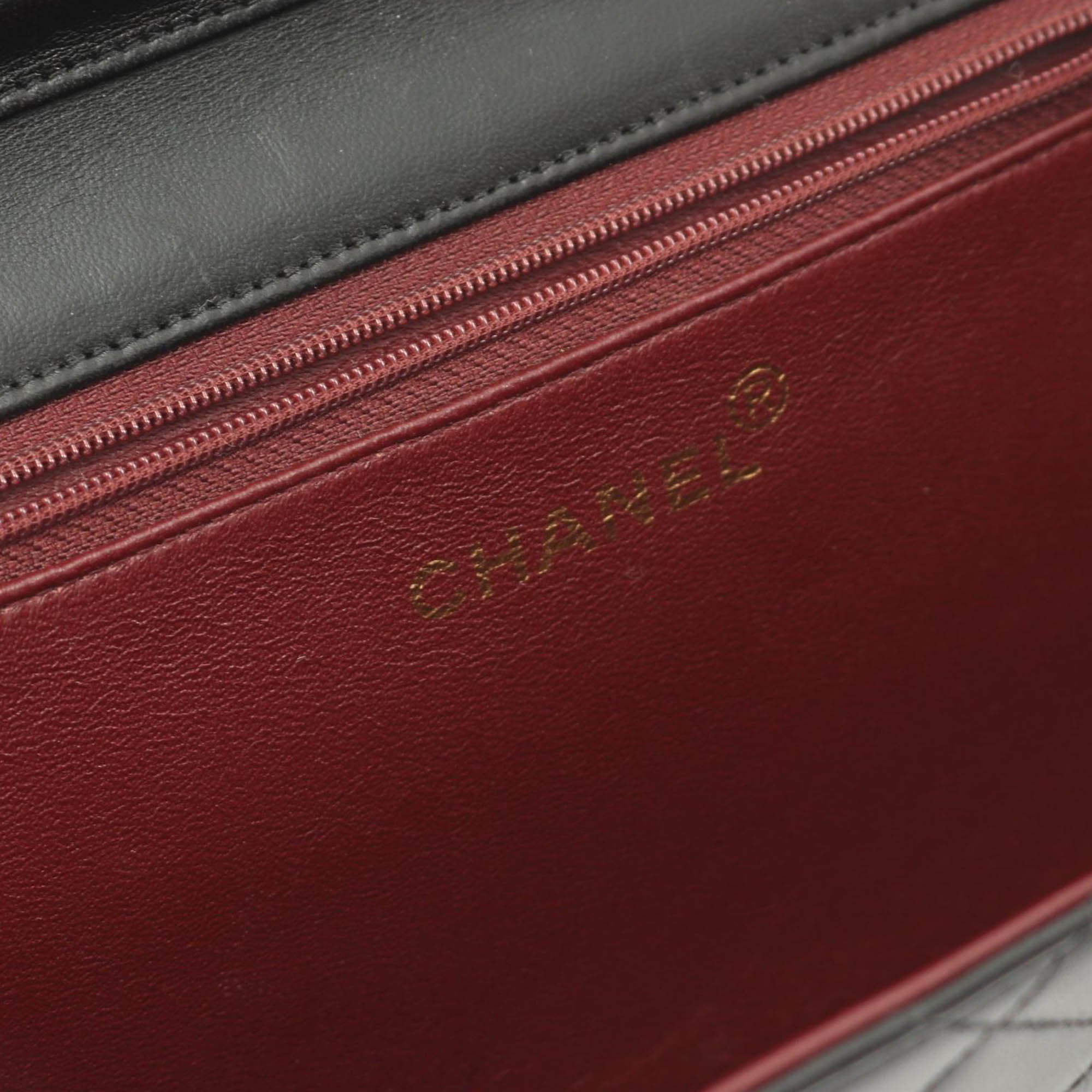 Chanel CC Quilted Lambskin Single Flap - image 4