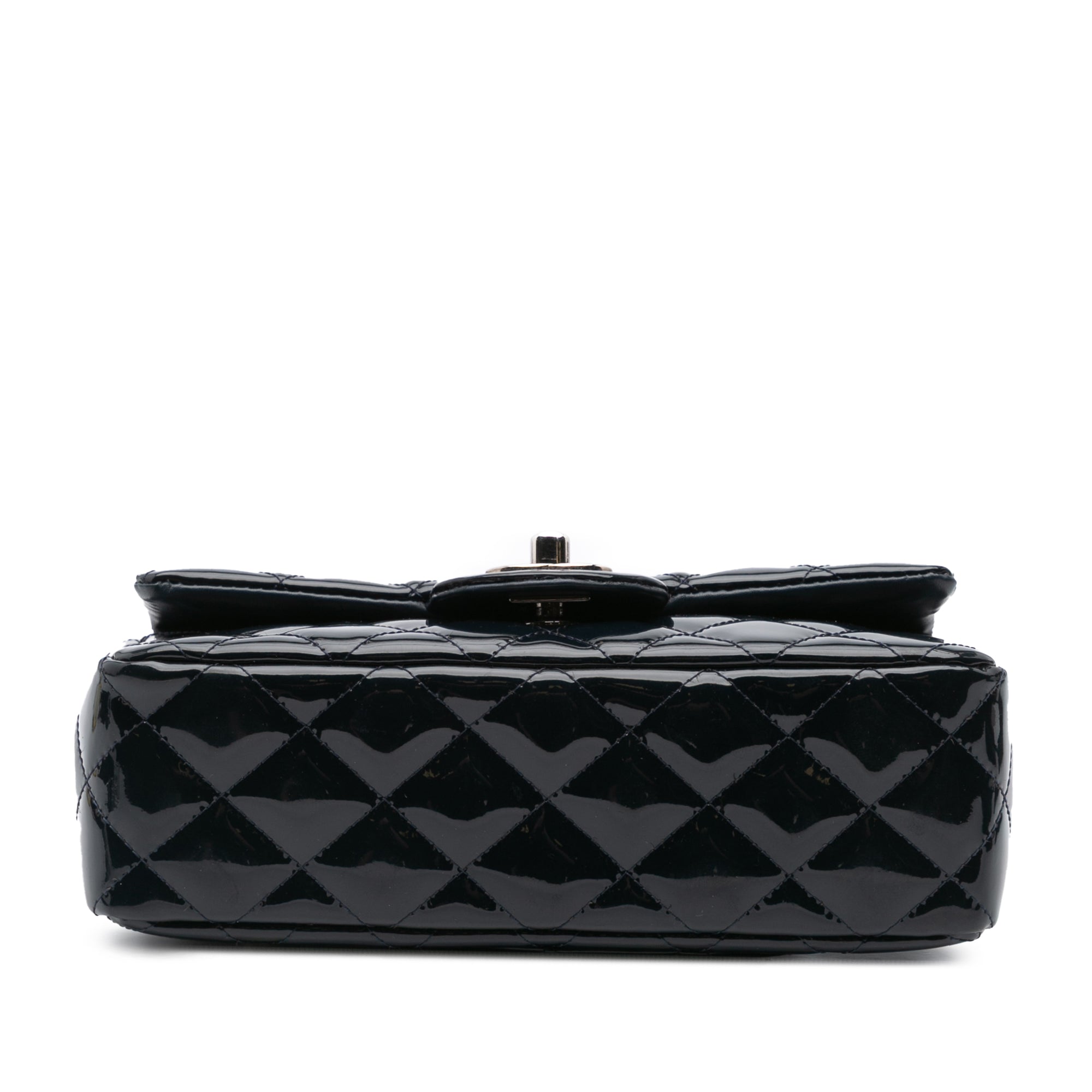 Chanel Mini Rectangular Classic Patent Single Flap - image 3