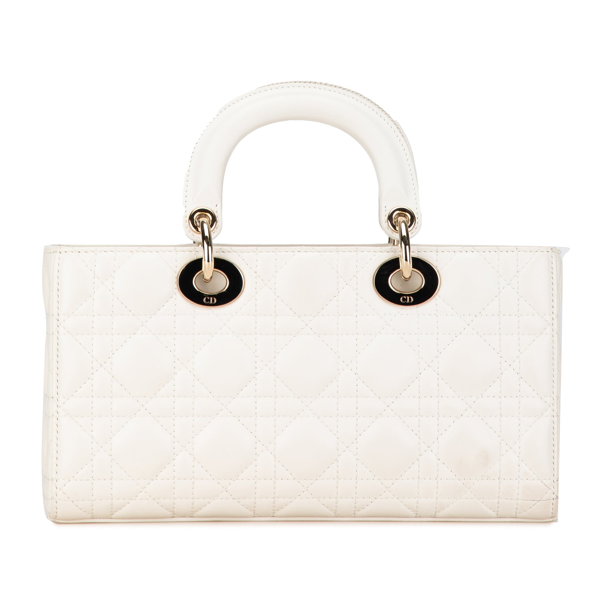 Dior Medium Lambskin Cannage Lady D Joy - image 3