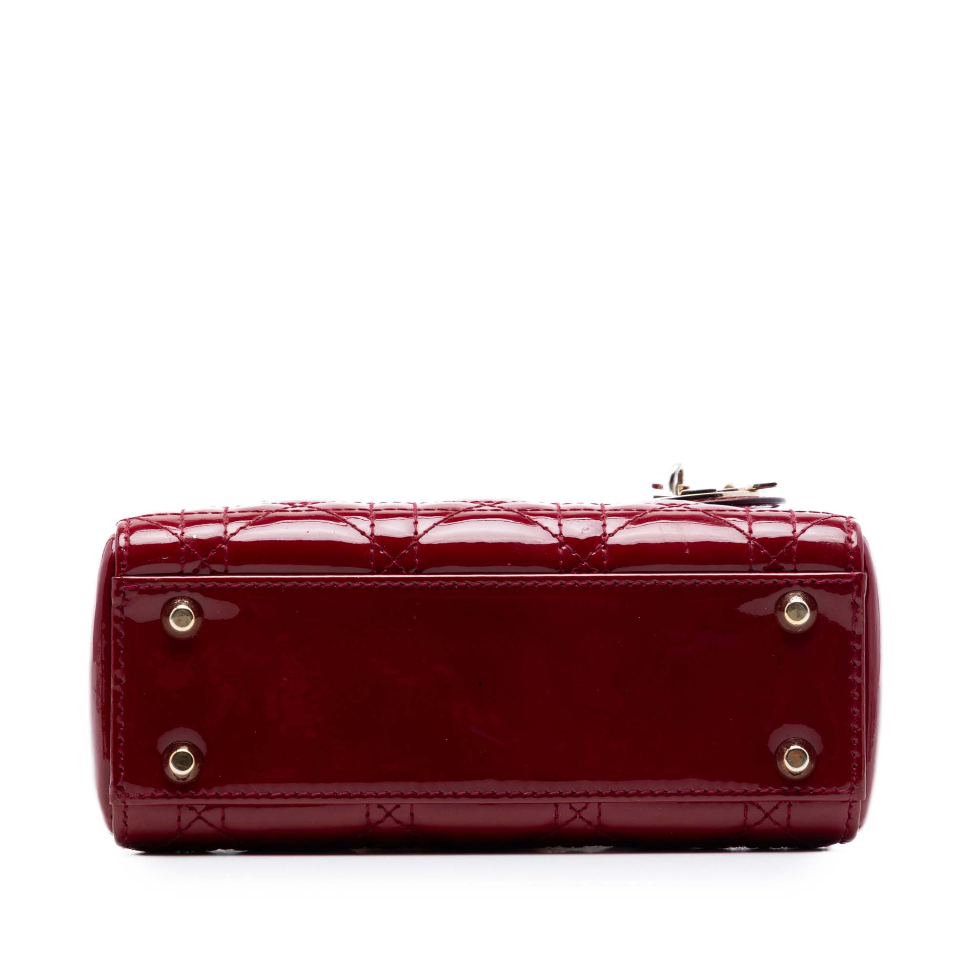 Dior Mini Patent Cannage Lady Dior - image 3