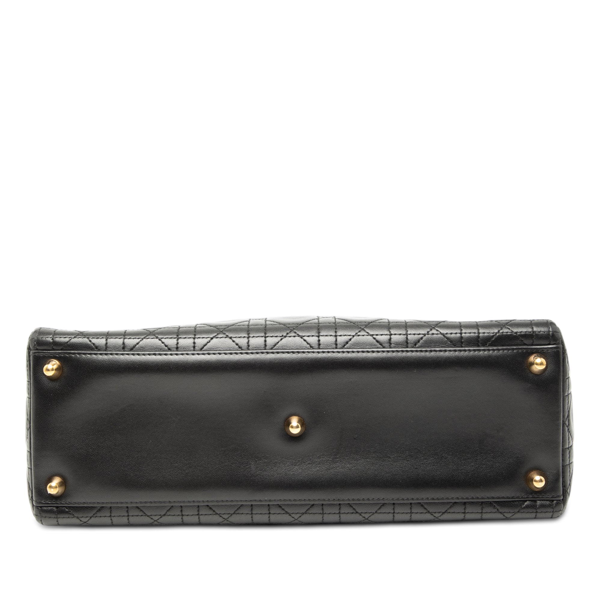 Dior Large Lambskin Cannage Lady Dior - image 3