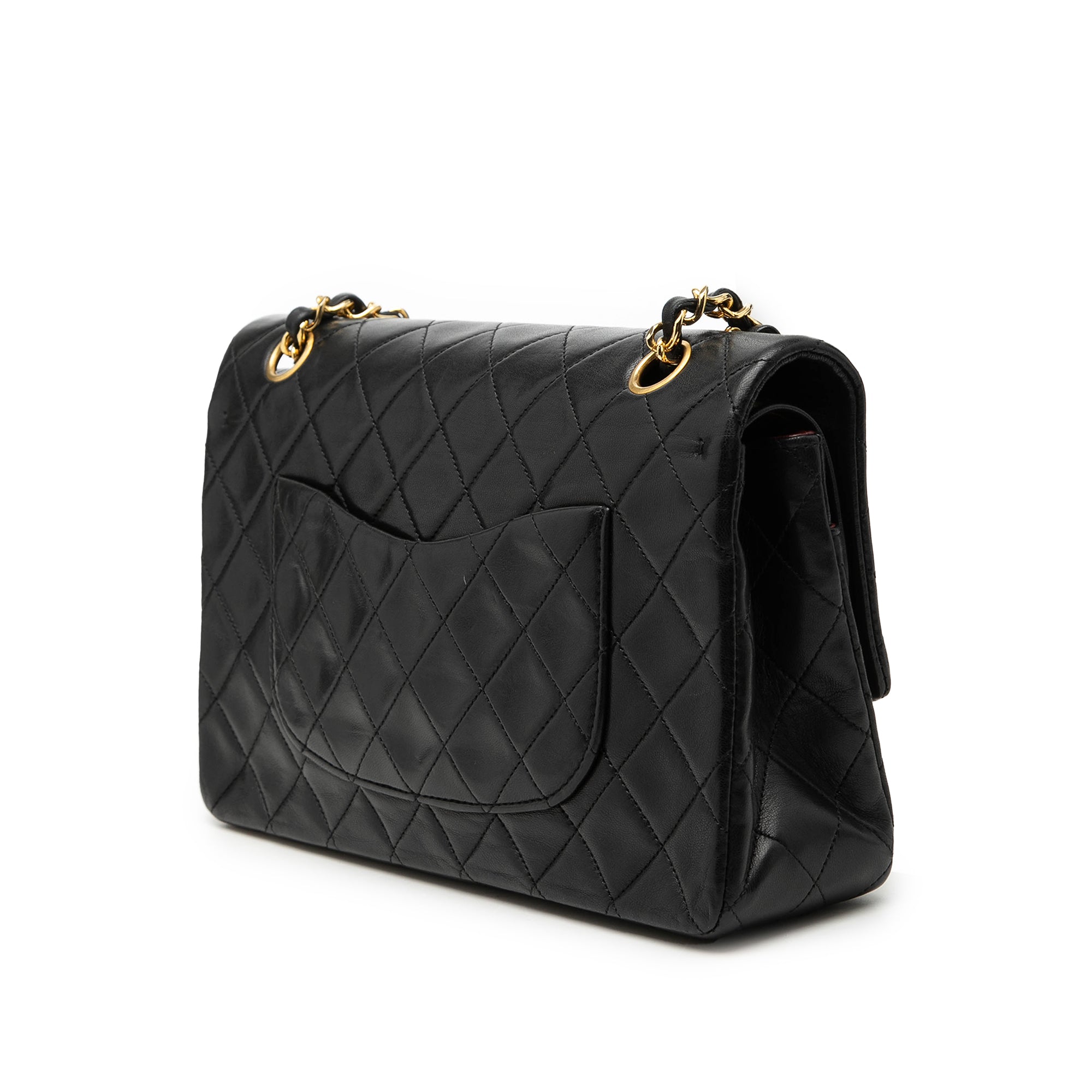 Chanel Medium Classic Lambskin Double Flap - image 2
