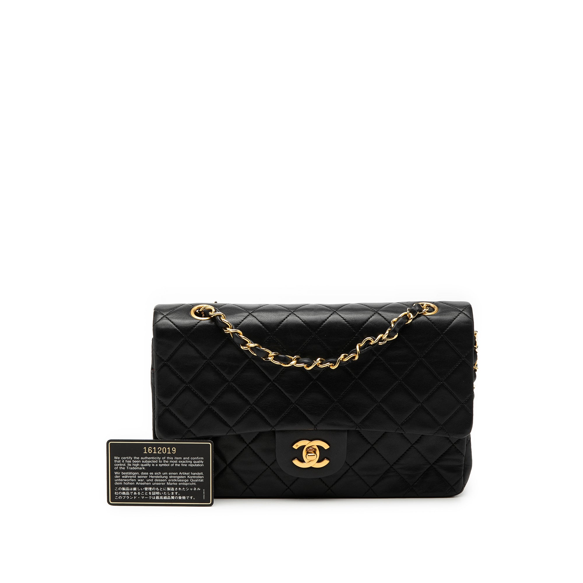 Chanel Medium Classic Lambskin Double Flap - image 8