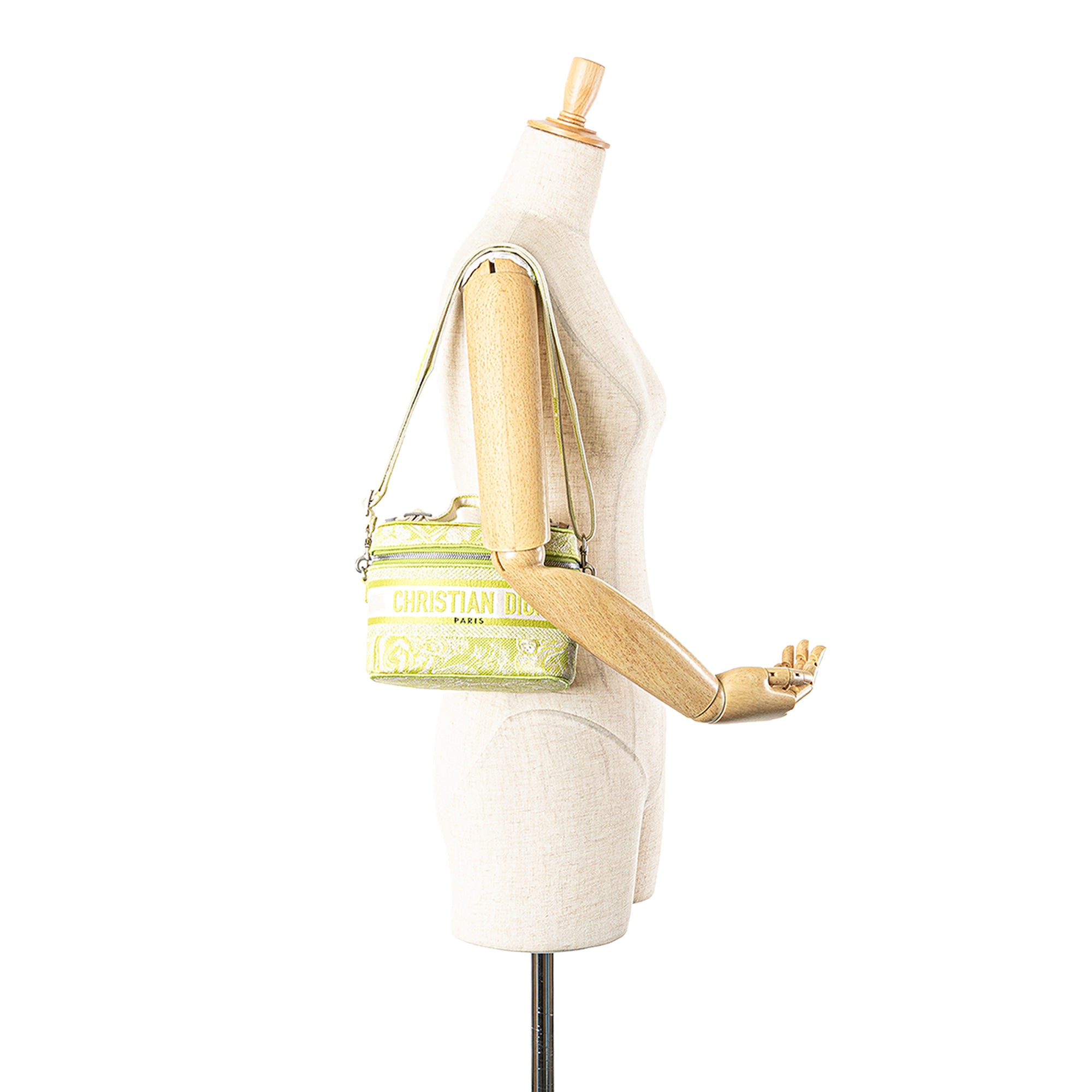 Dior Small Canvas Embroidered Toile De Jouy Diortravel Vanity Case - image 12