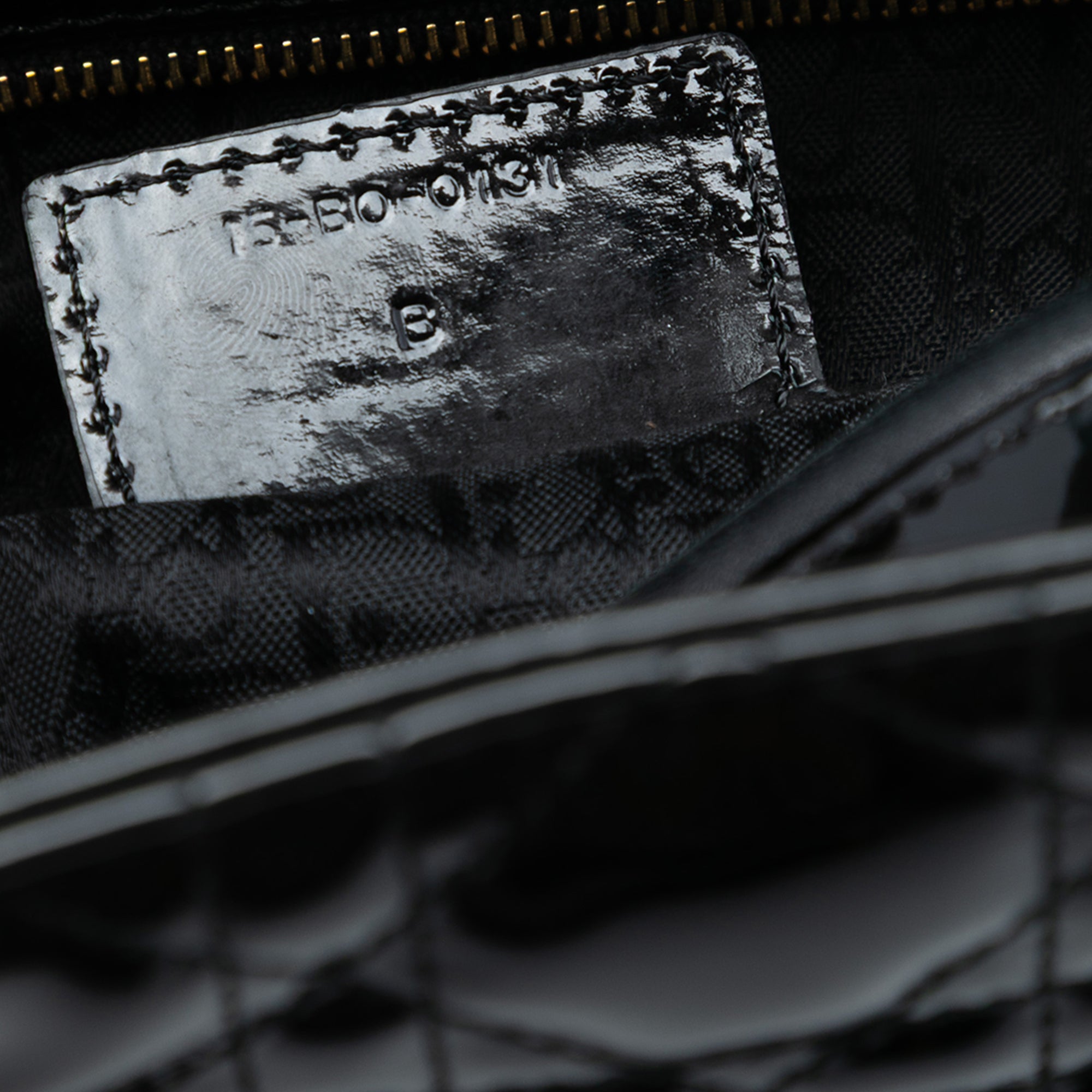 Dior Large Patent Cannage Lady Dior - image 6