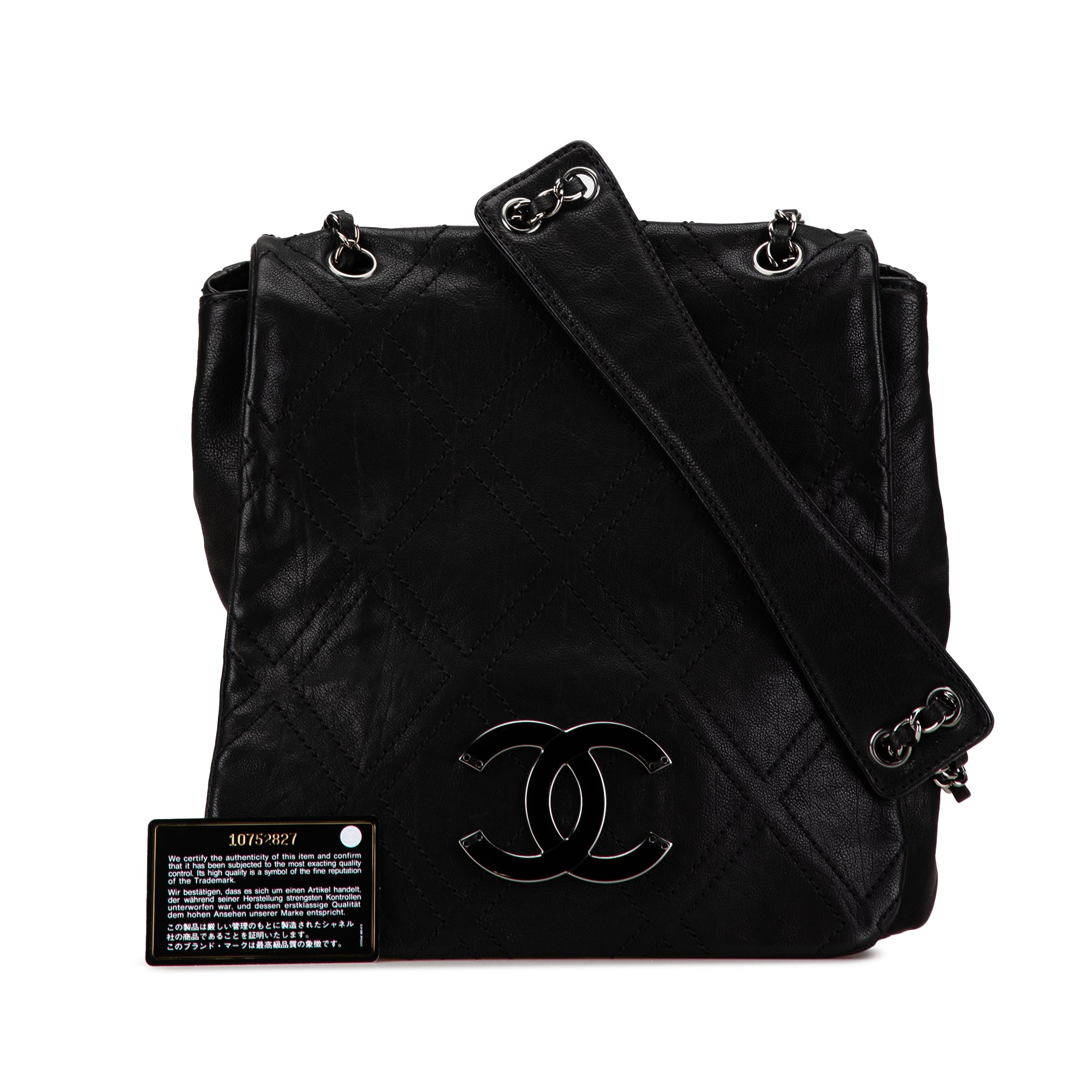 Chanel Quilted Calfskin Double Stitch Crossbody - image 8